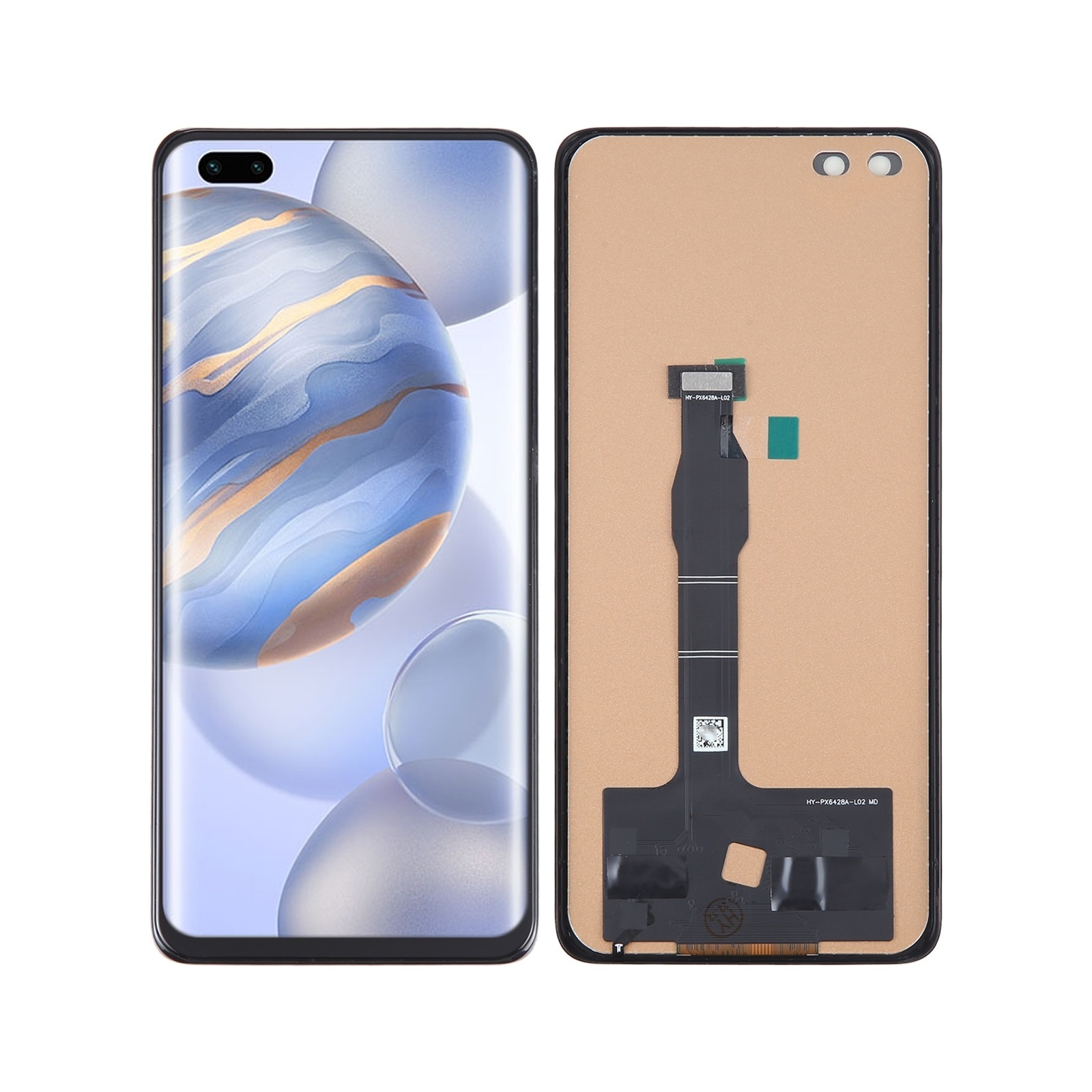 TFT LCD Screen For Honor 30 Pro with Digitizer Full Assembly, Not Supporting Fingerprint Identification
