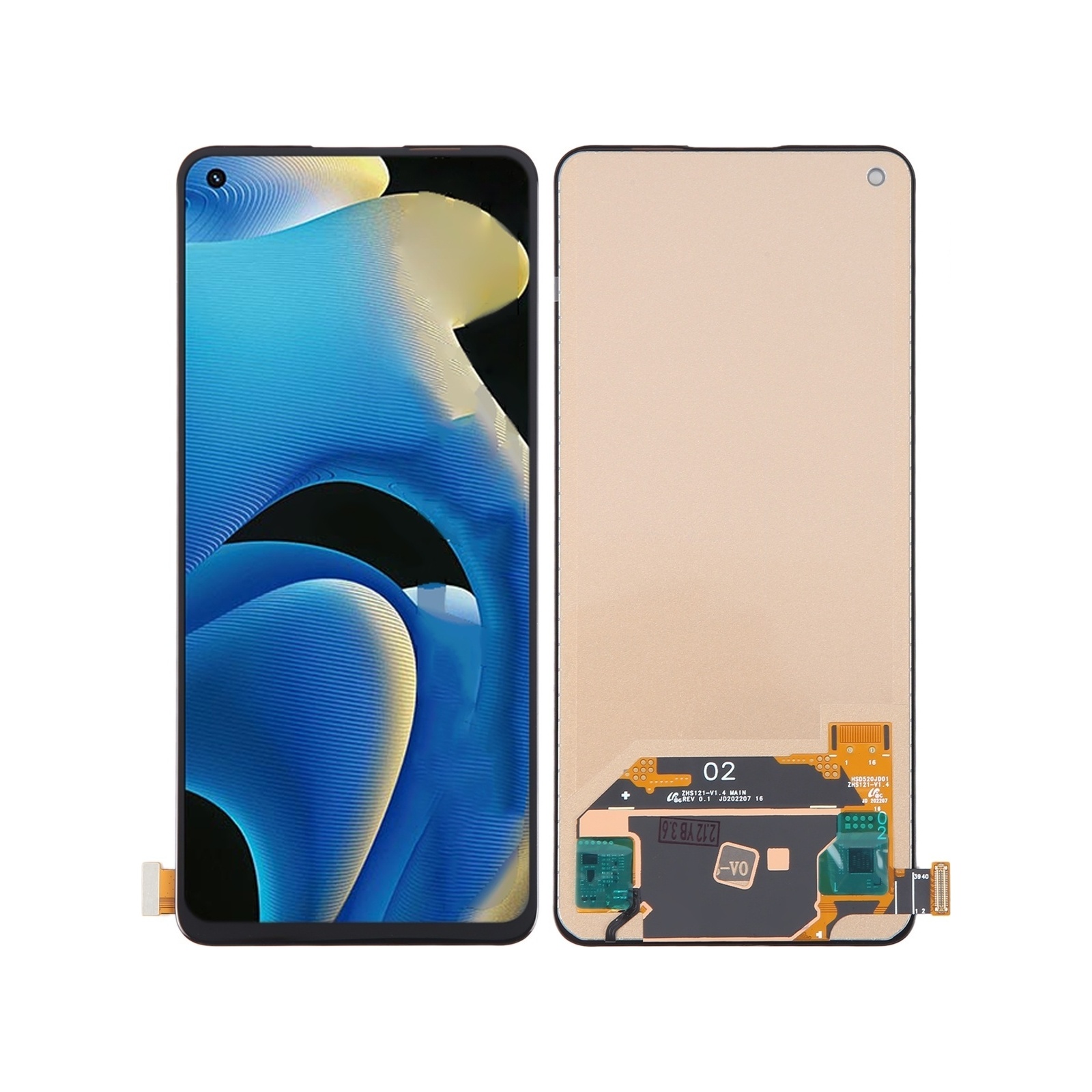 TFT LCD Screen For Realme GT Neo2 with Digitizer Full Assembly, Not Supporting Fingerprint Identification