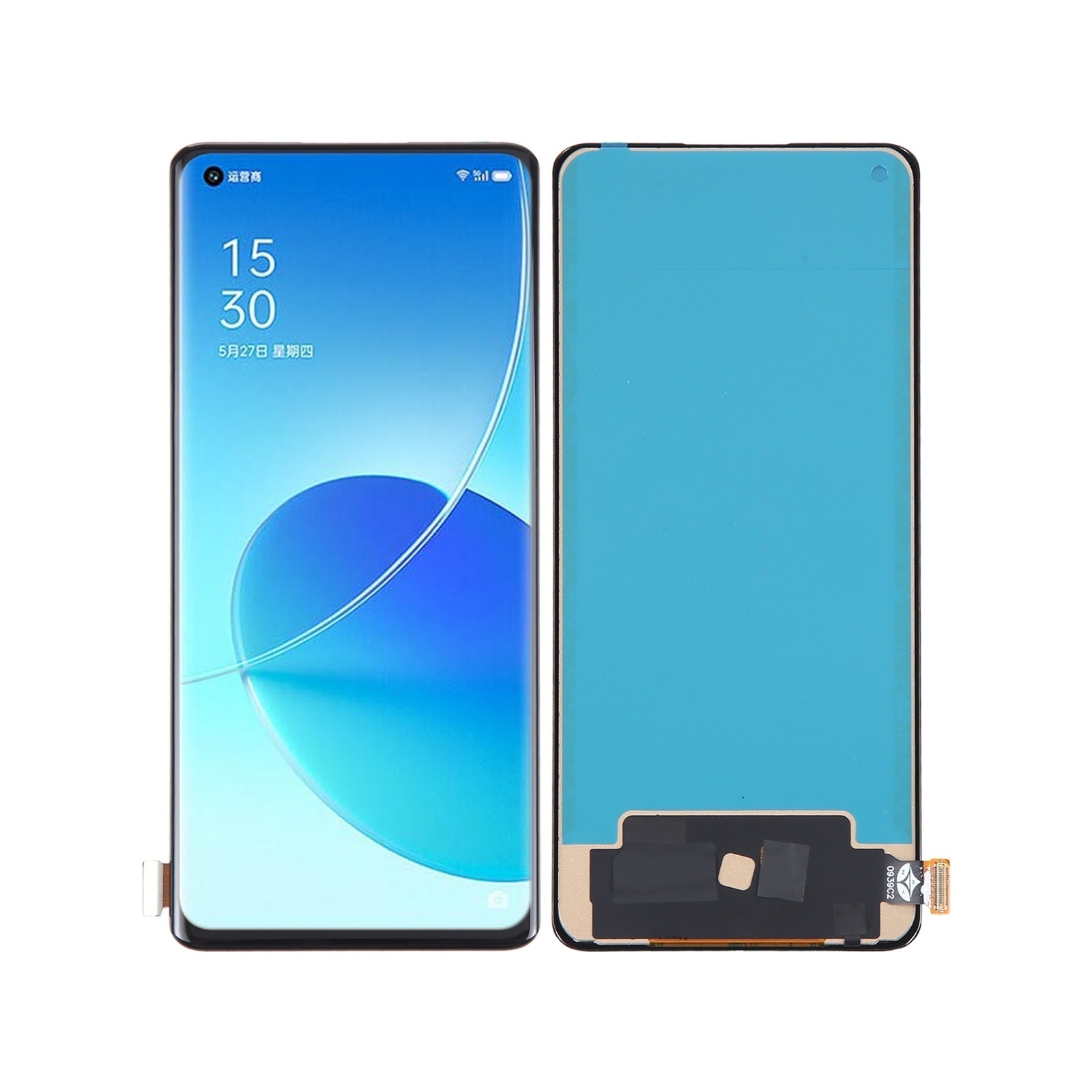 TFT LCD Screen For OPPO Reno6 Pro 5G with Digitizer Full Assembly, Not Supporting Fingerprint Identification