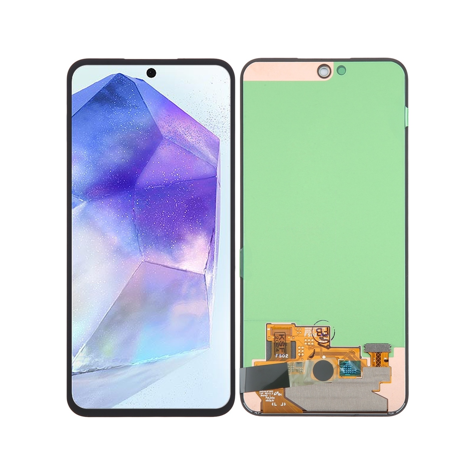 For Samsung Galaxy A55 SM-A556B Original LCD Screen With Digitizer Full Assembly