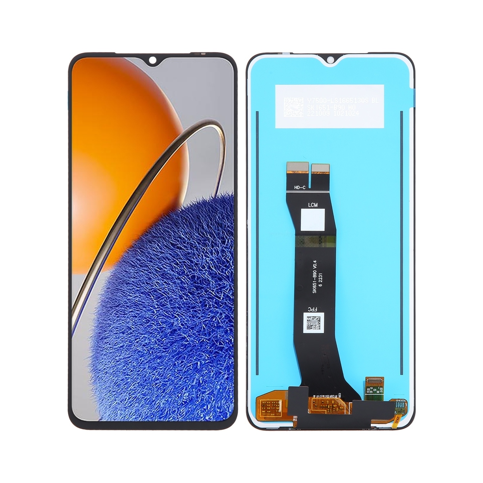 Original LCD Screen For Huawei nova Y61 With Digitizer Full Assembly