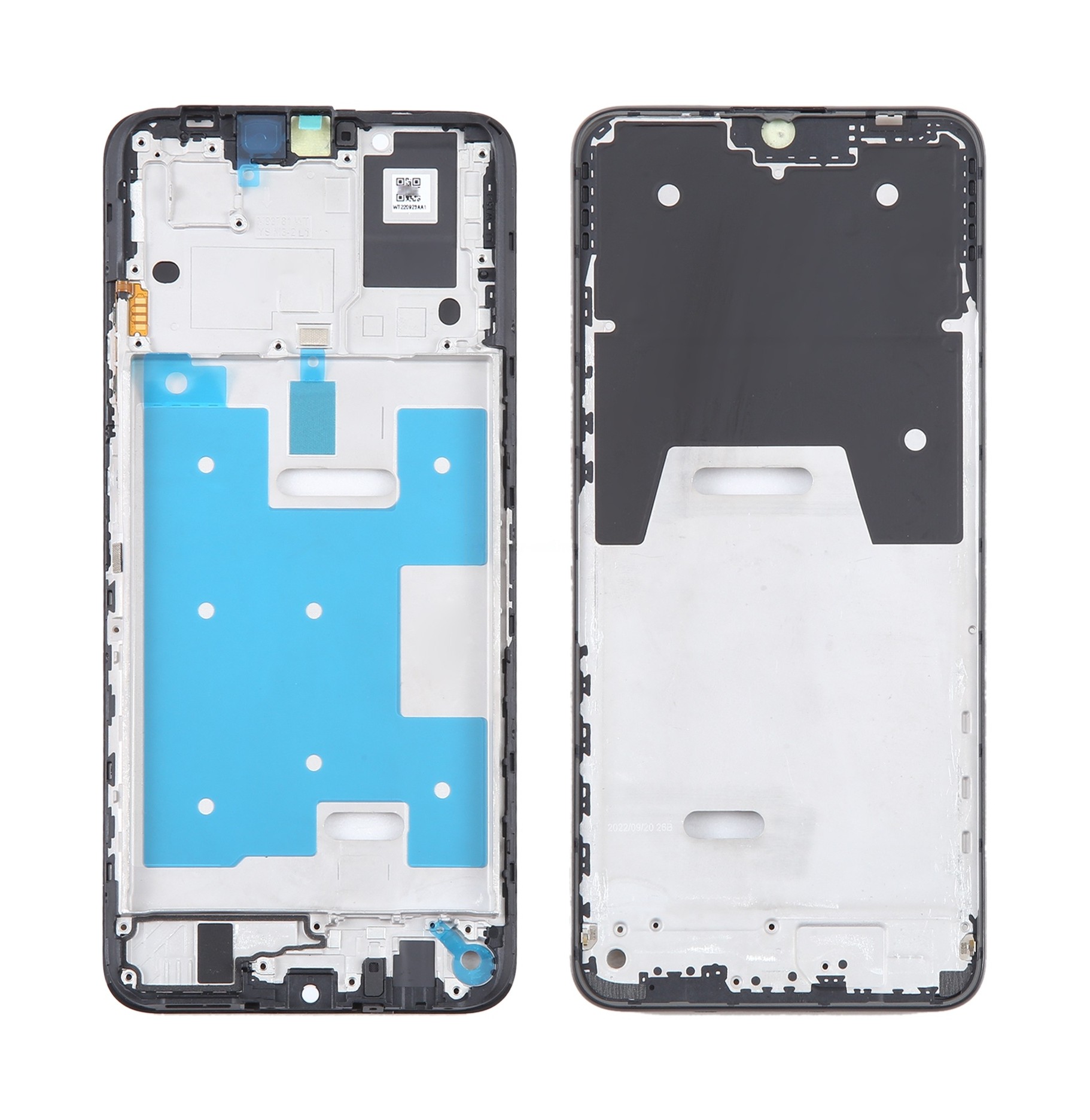 For Honor X7a Front Housing LCD Frame Bezel Plate