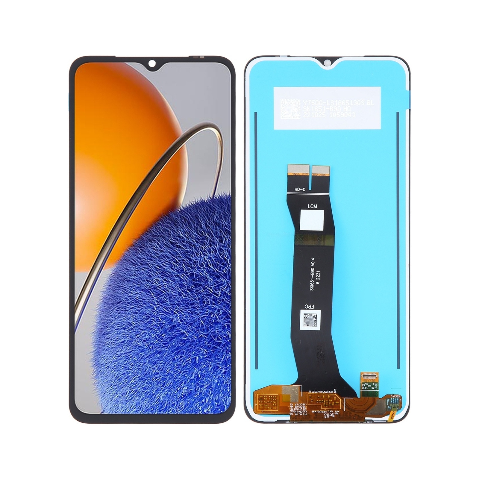 OEM LCD Screen For Huawei Nova Y61 with Digitizer Full Assembly