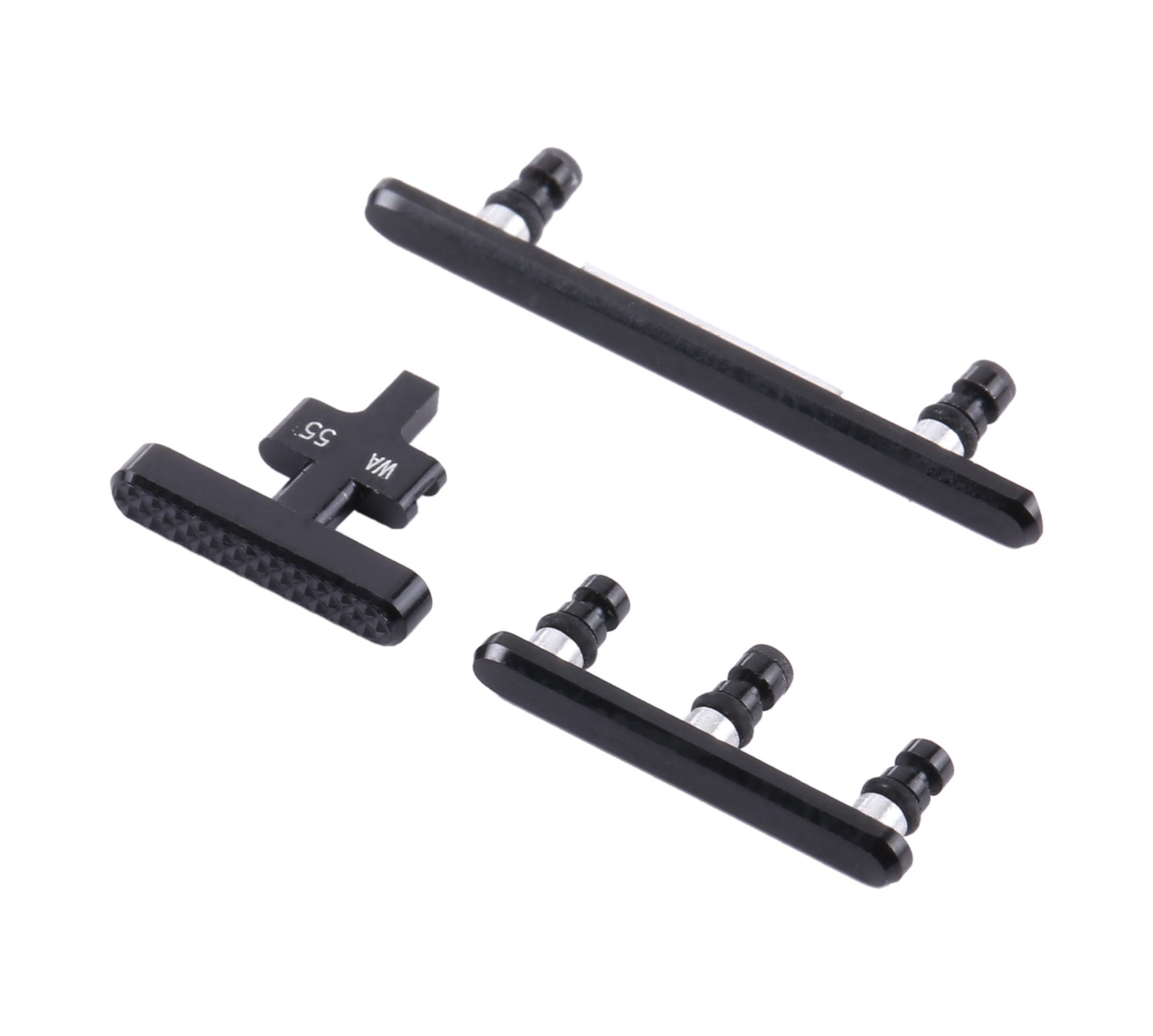 For OnePlus 6 Power Button + Volume Control Button(Frosted Black)