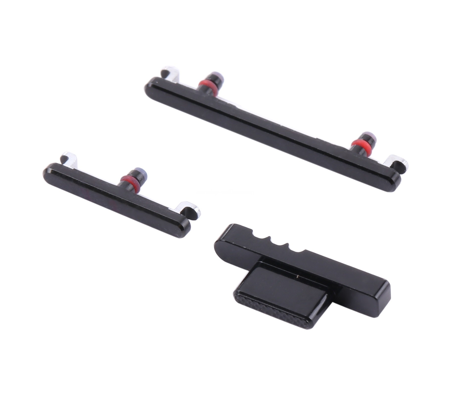 For OnePlus 9R Power Button + Volume Control Button(Black)