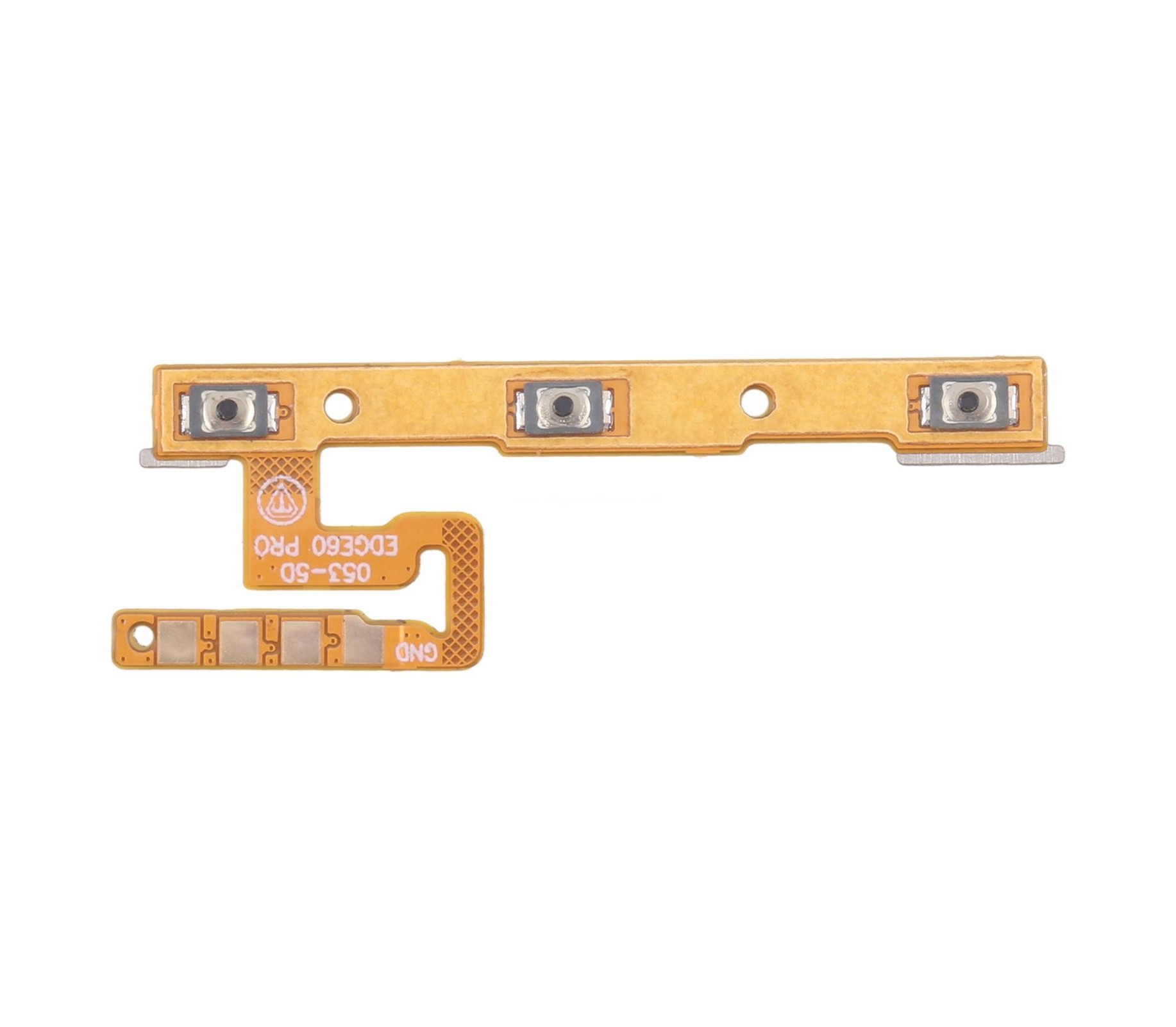 For Motorola Edge 60 Pro OEM Power Button & Volume Button Flex Cable