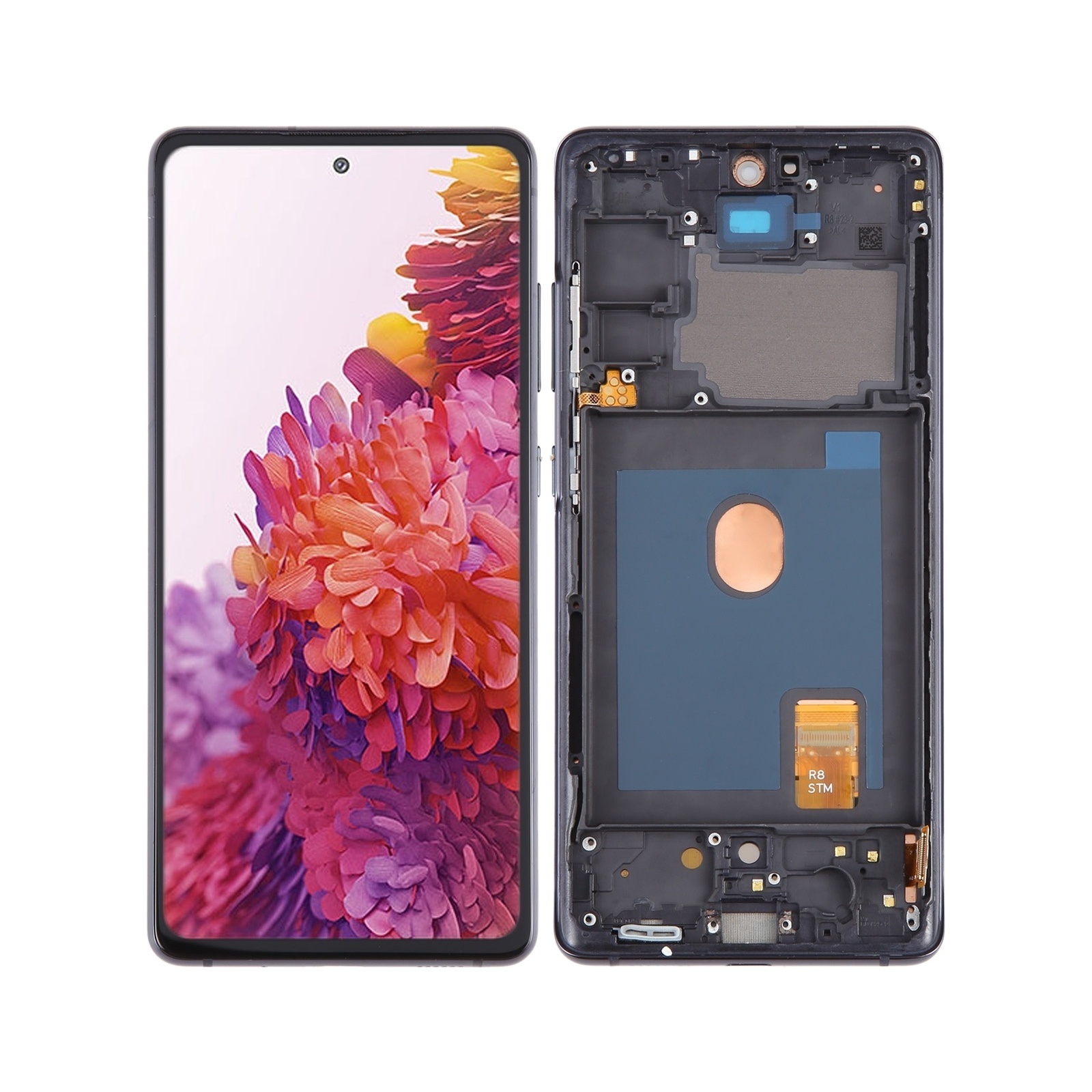 For Samsung Galaxy S20 FE 5G Original LCD Screen Digitizer Full Assembly with Frame