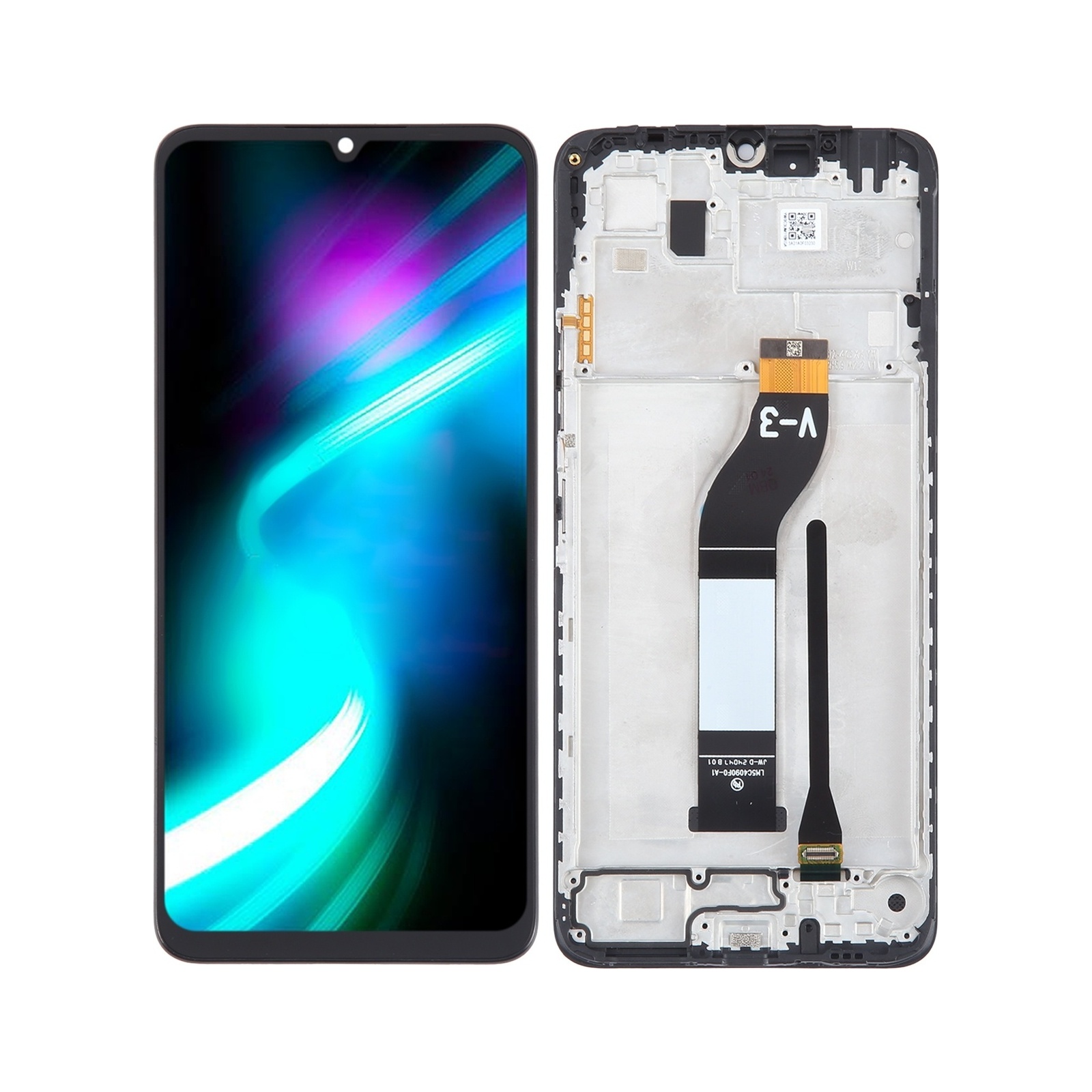 For Xiaomi Poco C61 Original IPS Material LCD Screen Digitizer Full Assembly with Frame