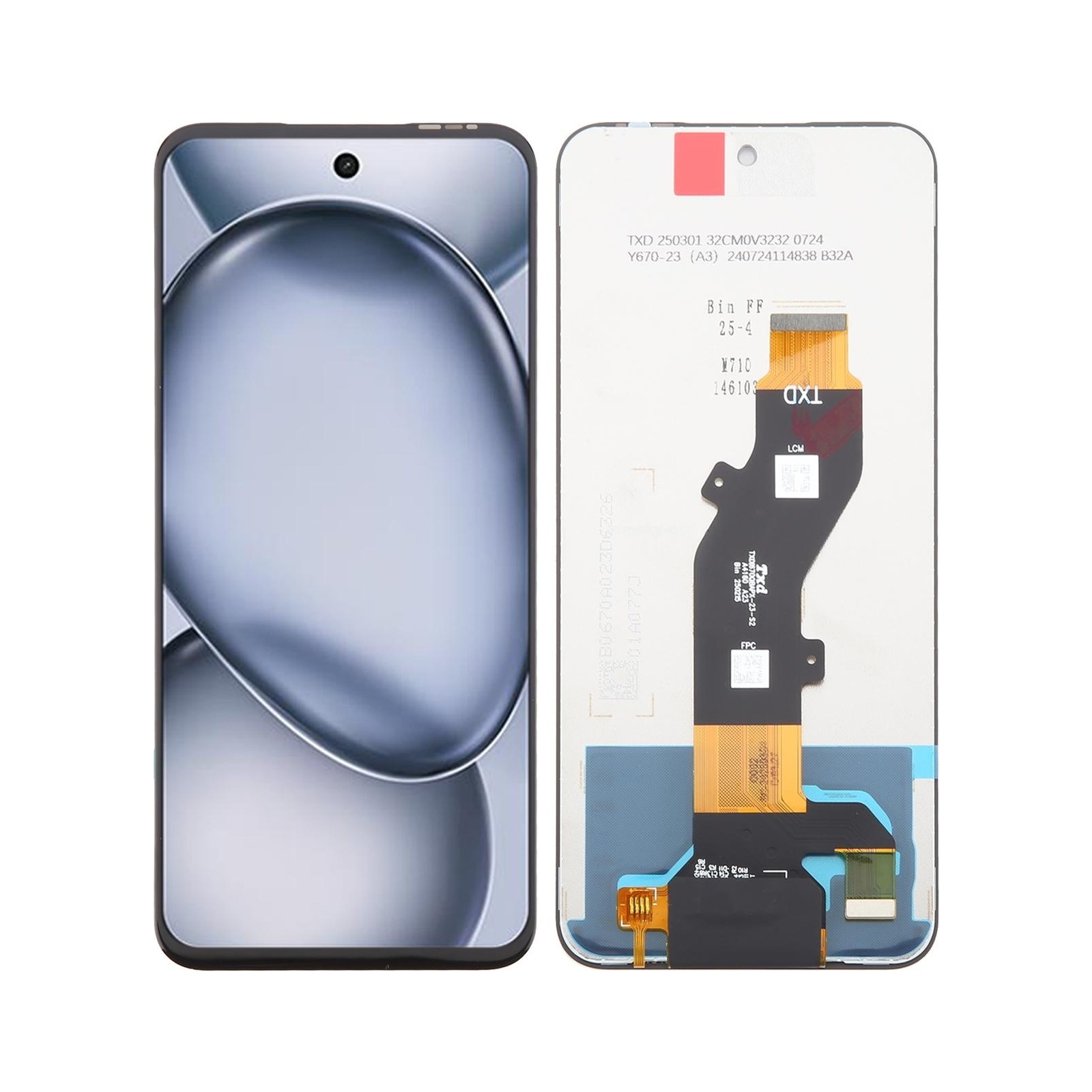 For itel A80 OEM LCD Screen with Digitizer Full Assembly