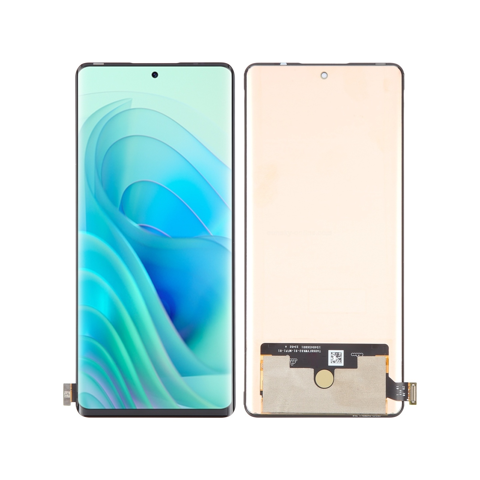 For itel S23+ Original AMOLED LCD Screen with Digitizer Full Assembly