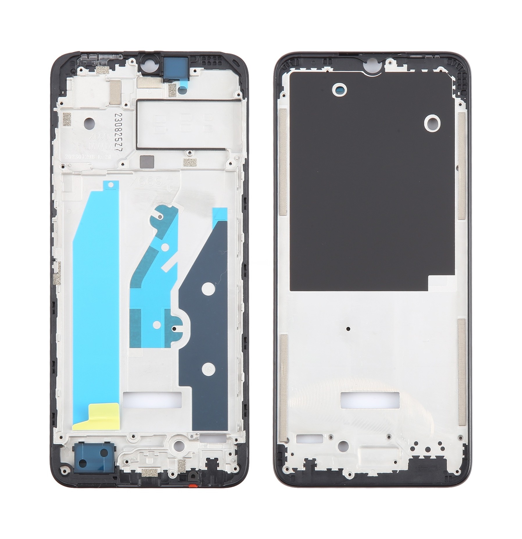 For Infinix Hot 30i X669 Front Housing LCD Frame Bezel Plate