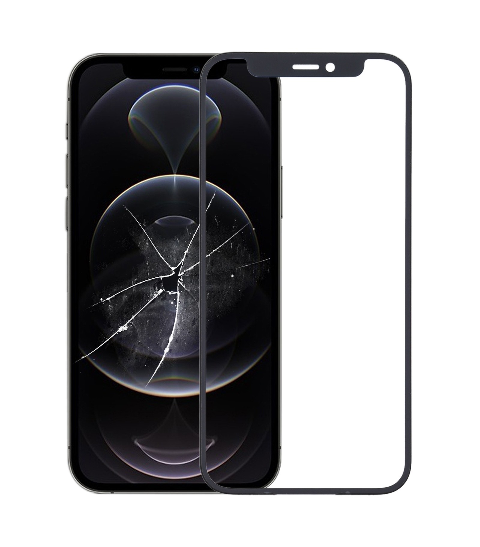 Front Screen Outer Glass Lens for iPhone 12 Pro