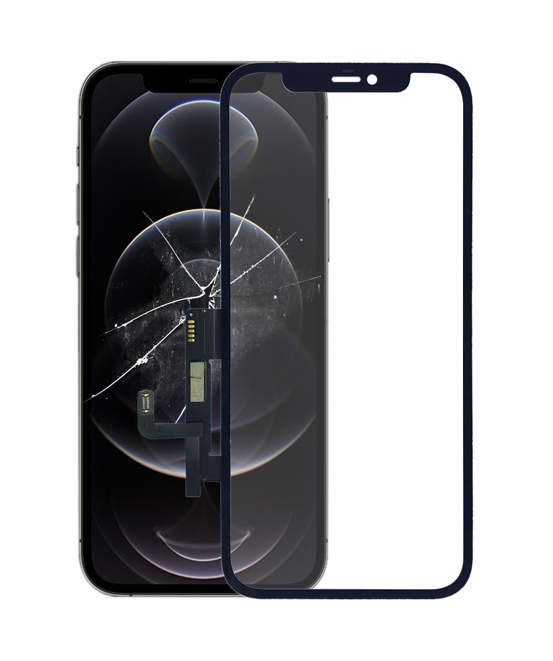 Original Touch Panel With OCA for iPhone 12 Pro