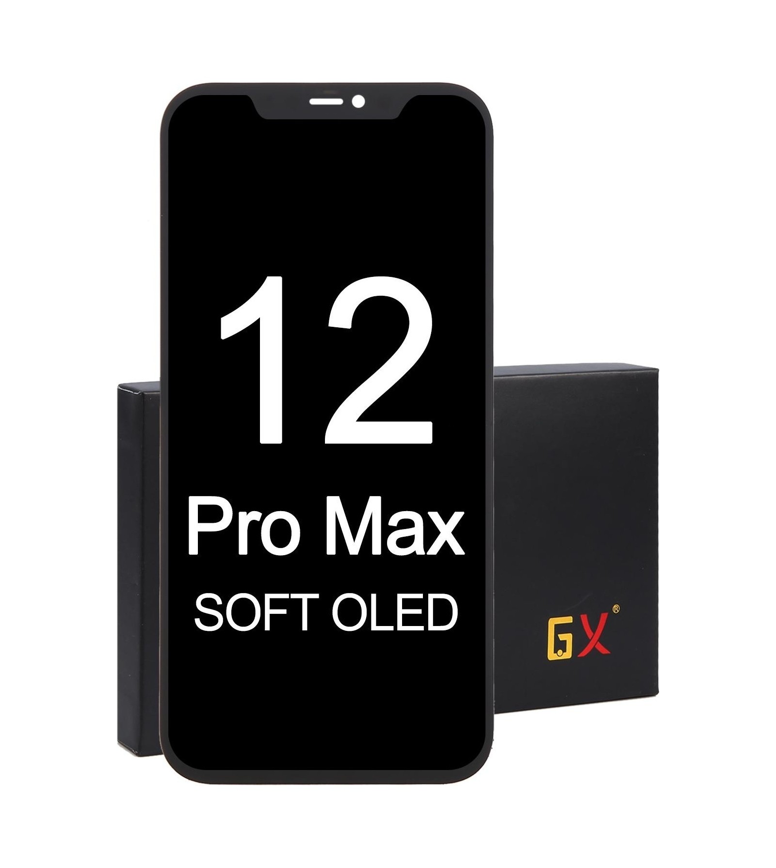 GX Soft OLED Screen For iPhone 12 Pro Max