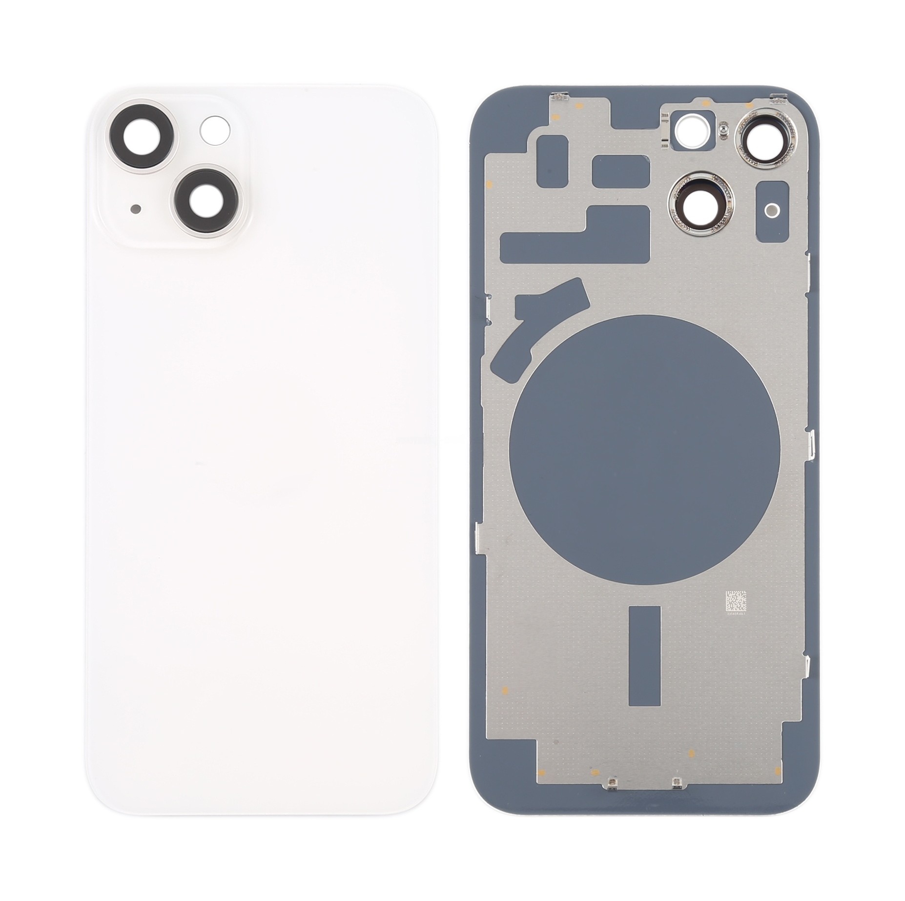 For iPhone 14 Plus Back Housing Cover with Camera Lens(White)
