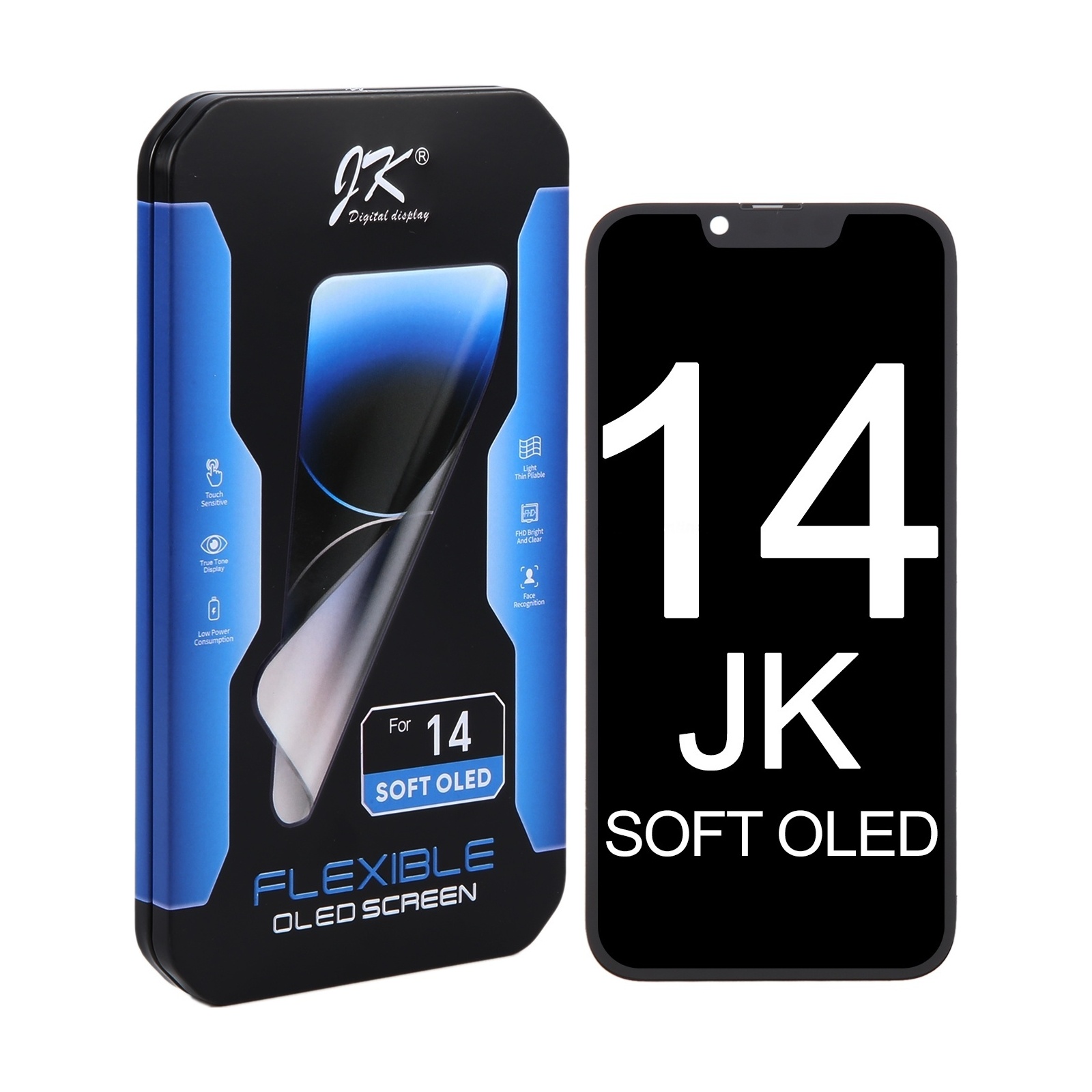 JK Soft OLED Screen For iPhone 14