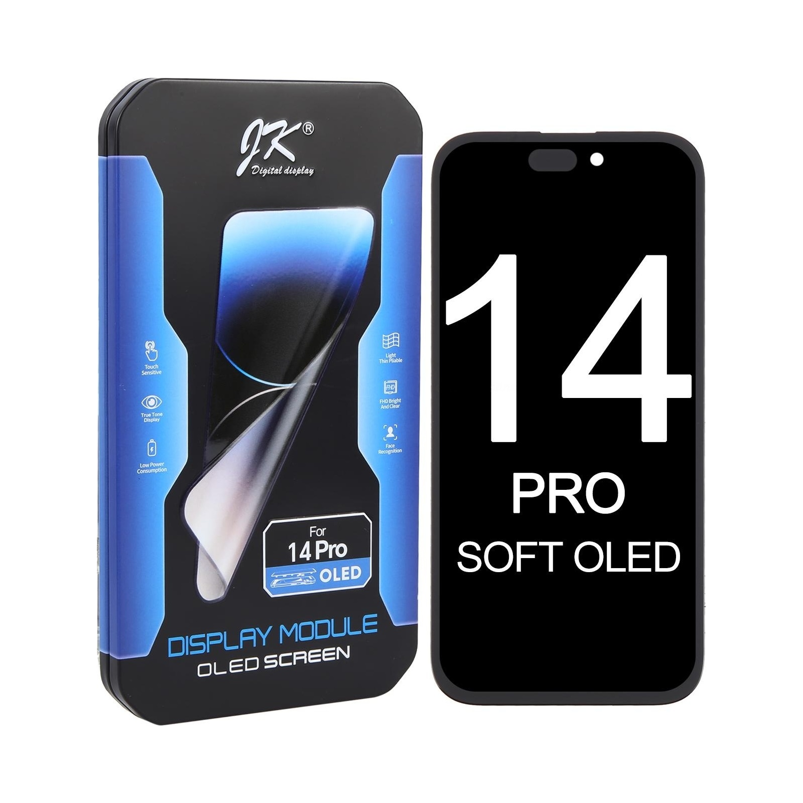 JK Soft OLED LCD Screen For iPhone 14 Pro