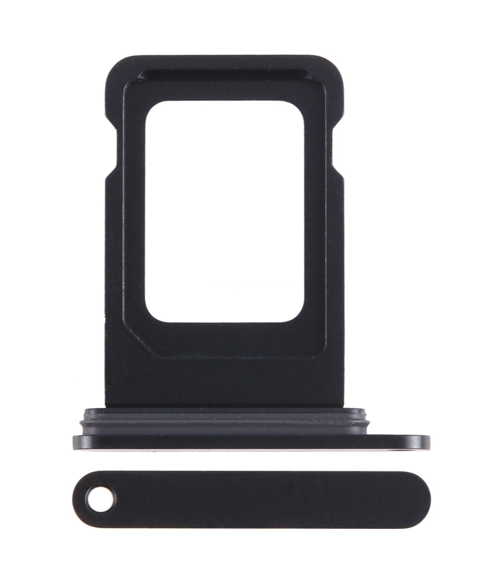 For iPhone 15 SIM Card Tray (Black)