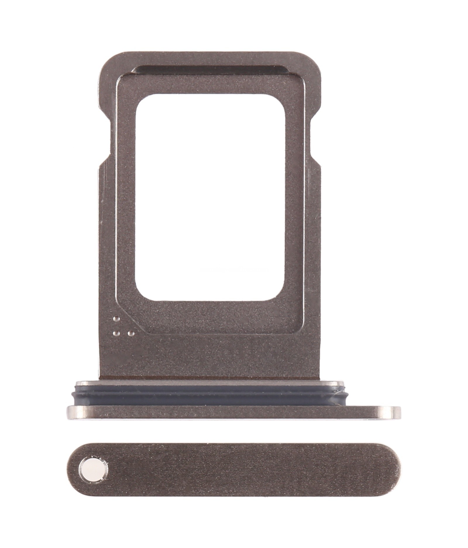 For iPhone 15 Pro Max SIM Card Tray (Titanium Color)