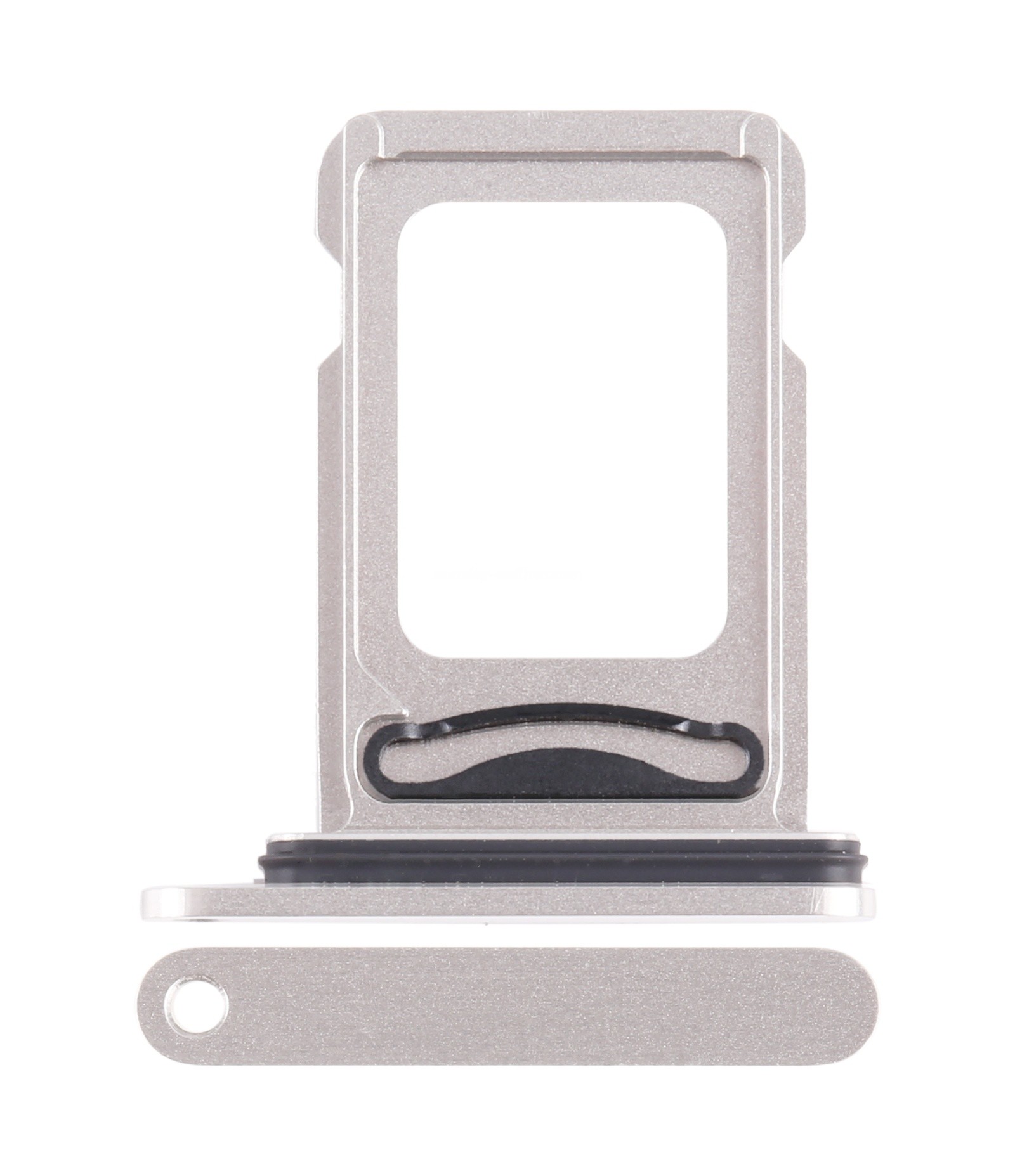 For iPhone 15 Pro Max SIM + SIM Card Tray (White)