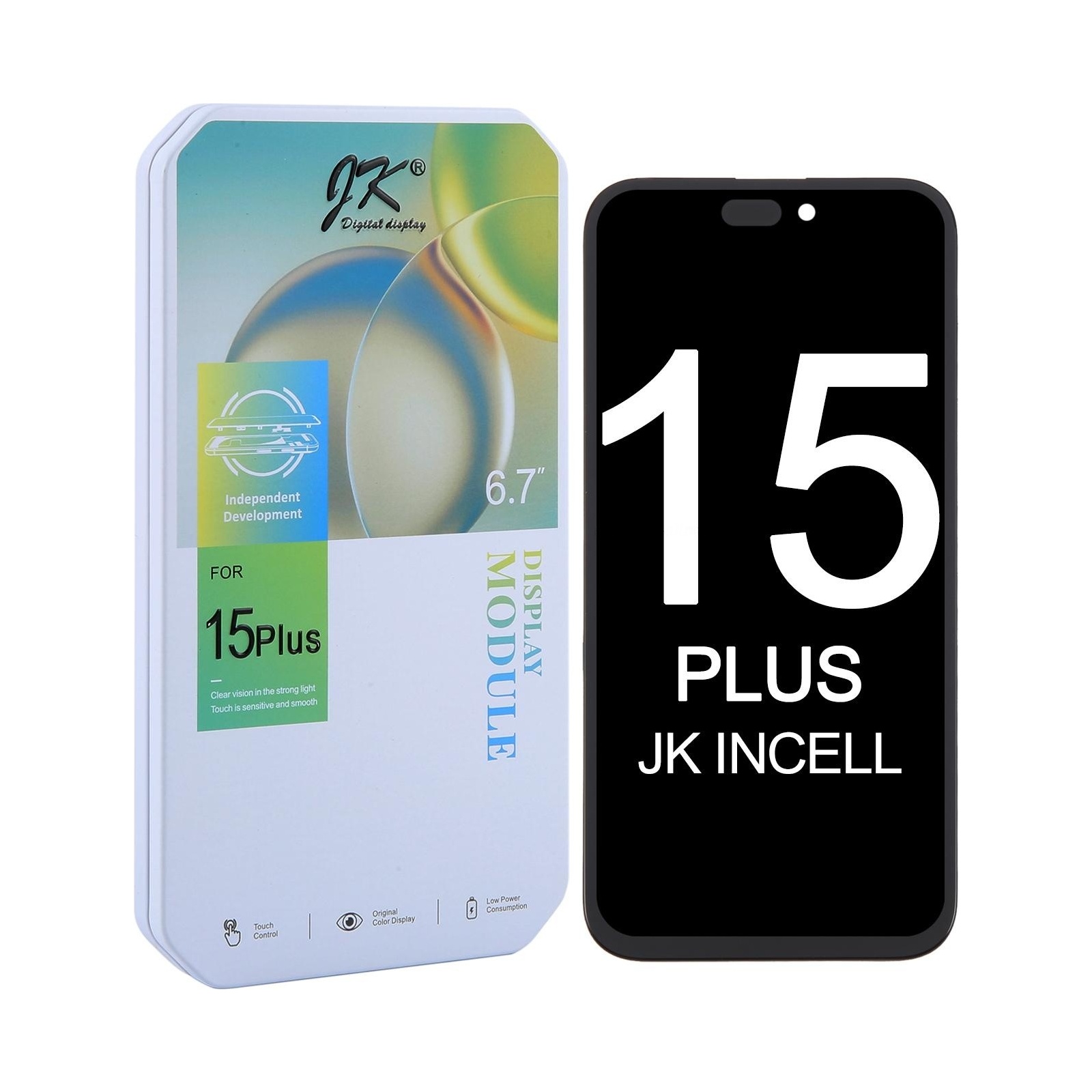 JK incell LCD Screen For iPhone 15 Plus