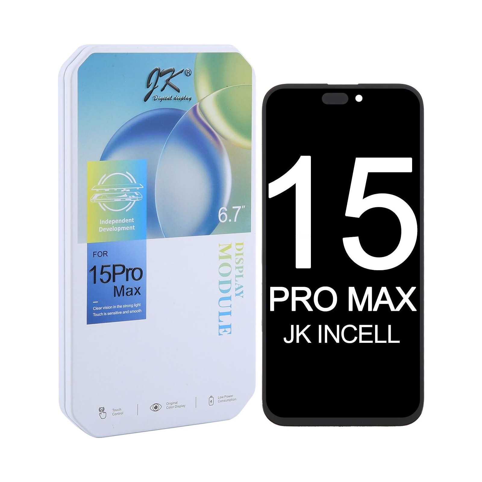 JK incell LCD Screen For iPhone 15 Pro Max