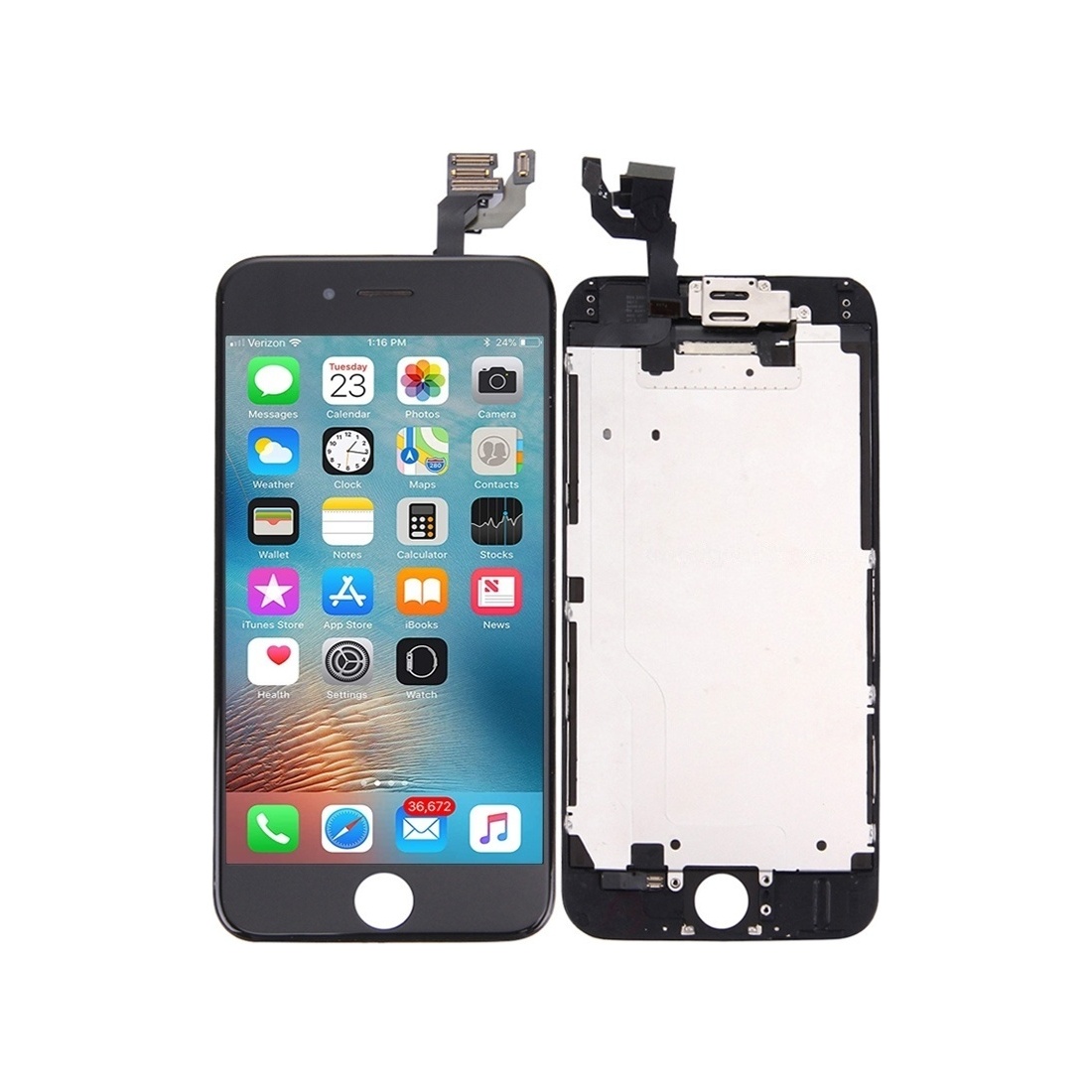 TFT LCD Screen for iPhone 6 (Black)