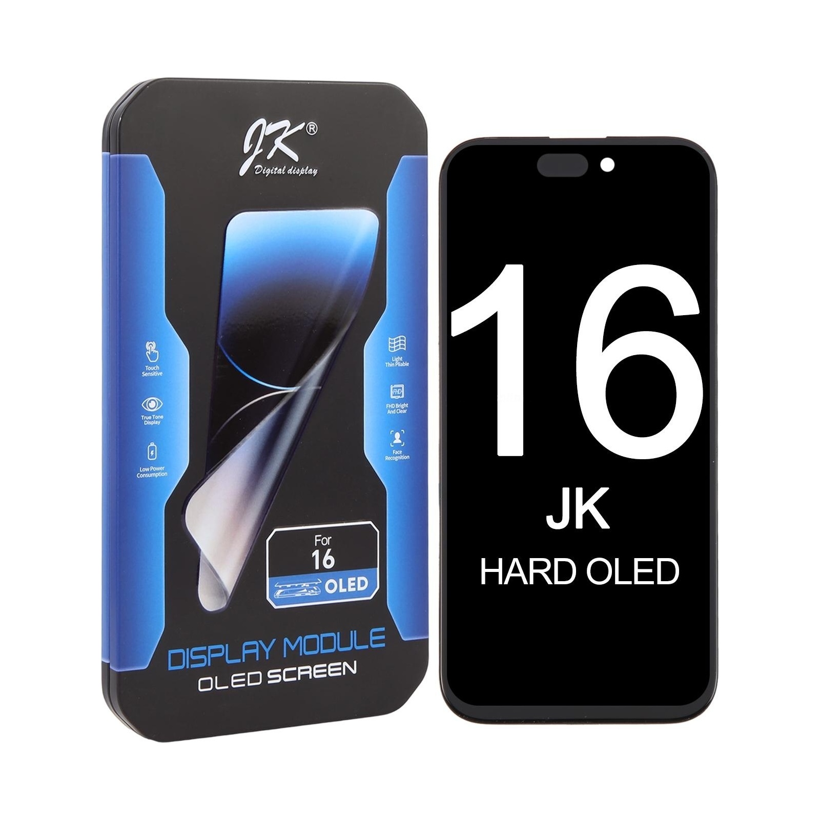 JK Hard OLED Screen For iPhone 16