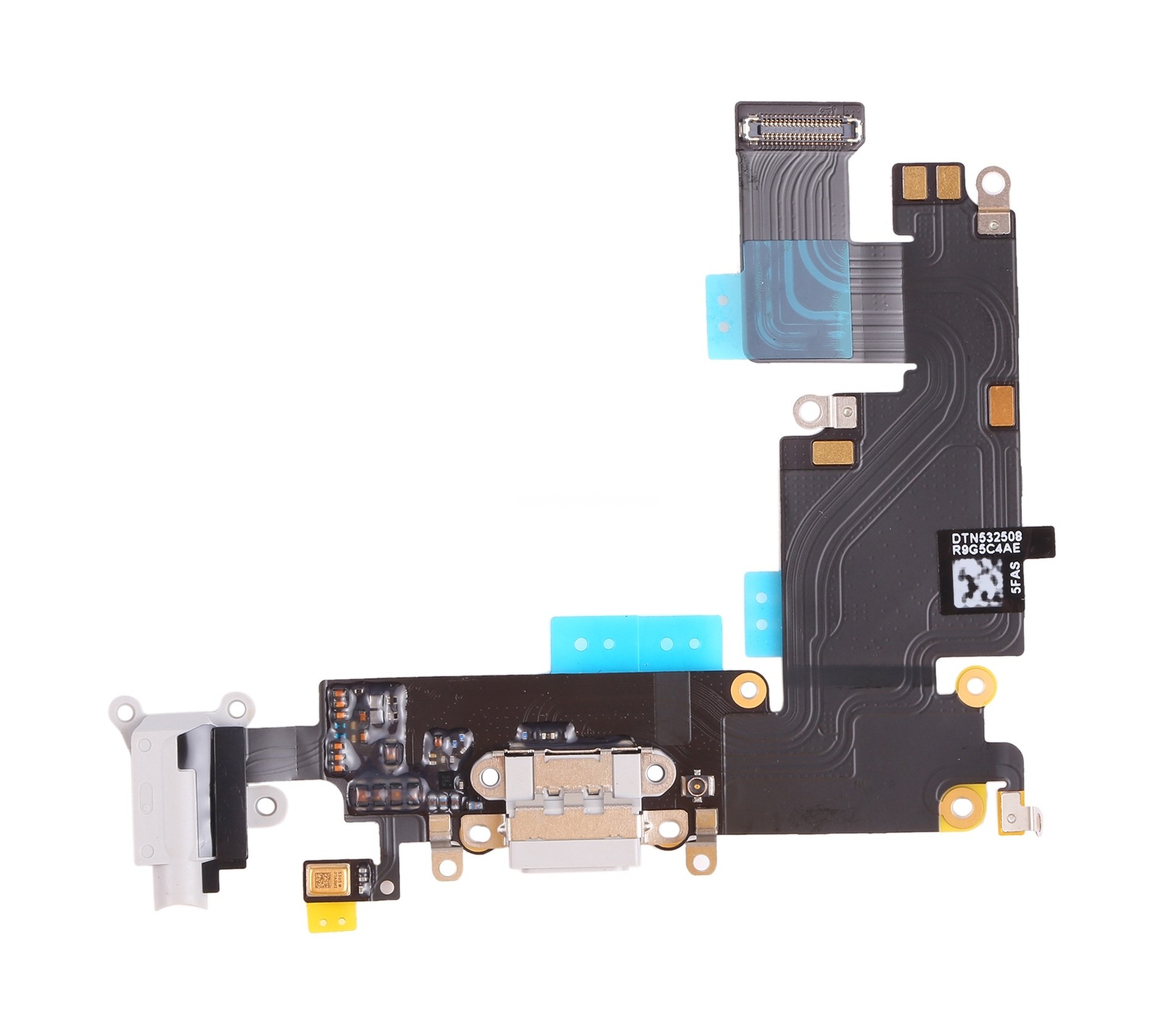 Original Charging Port Flex Cable for iPhone 6 Plus(Light Grey)
