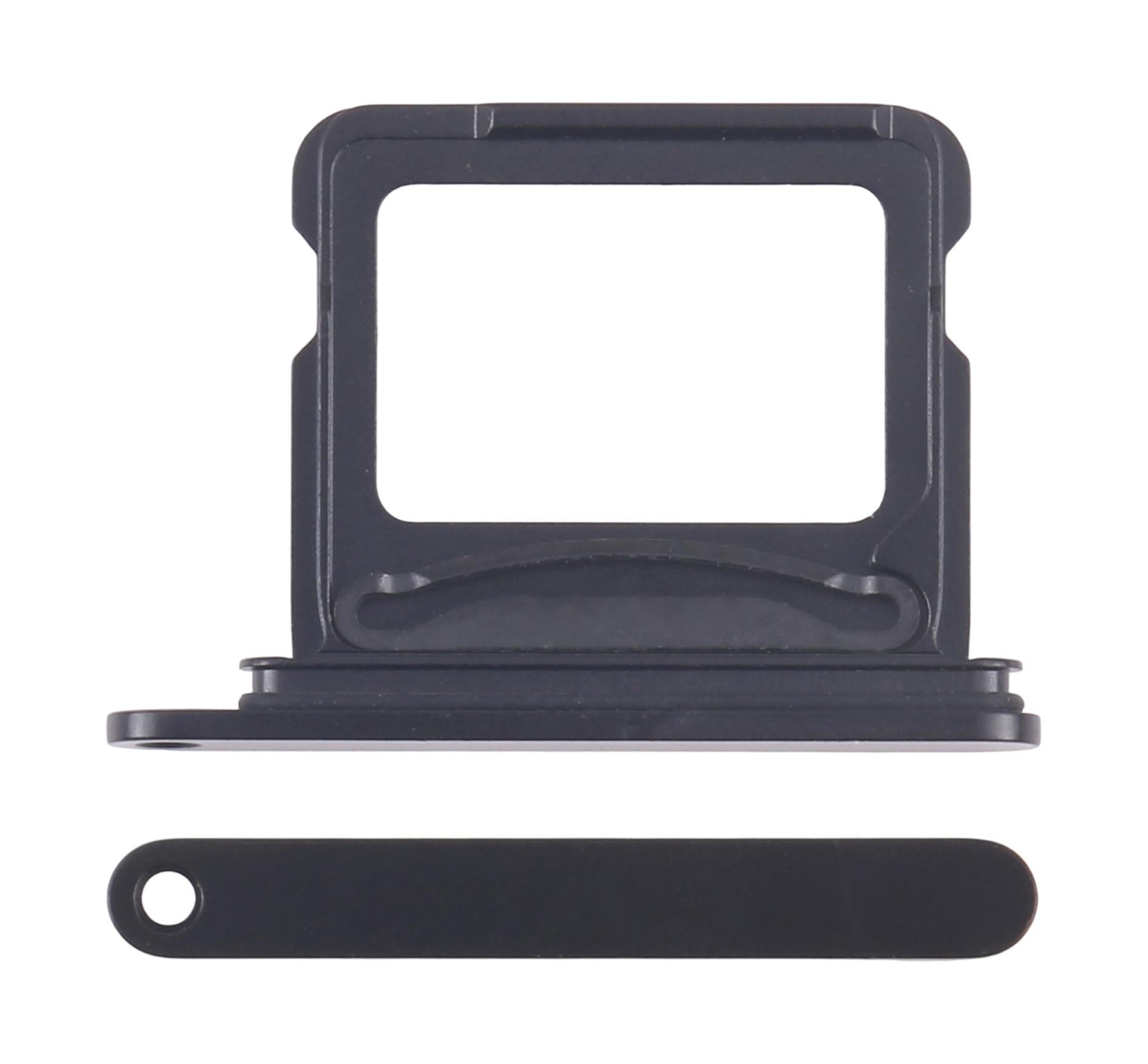 For iPhone 17 SIM + SIM Card Tray (Black)