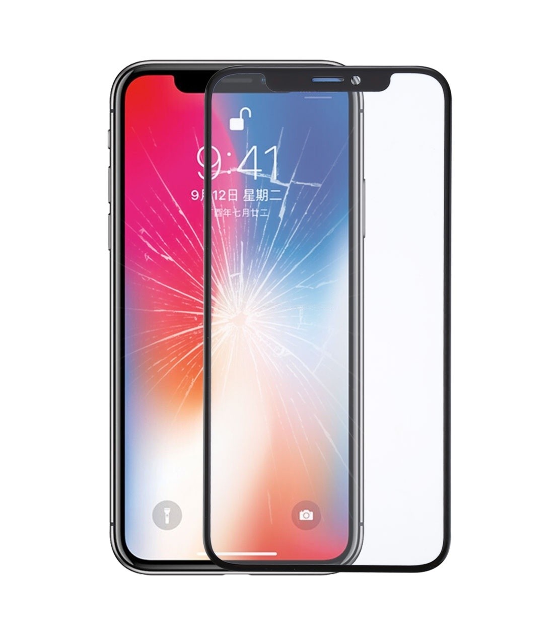 Front Screen Outer Glass with OCA for iPhone X