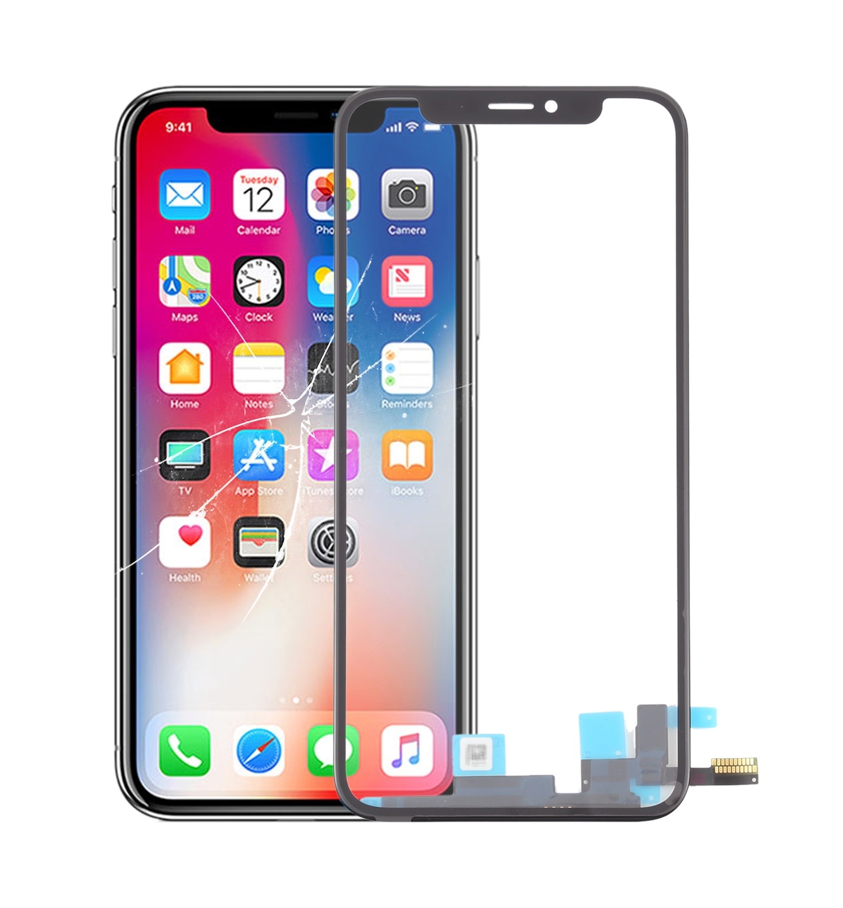 Original Touch Panel With OCA for iPhone X