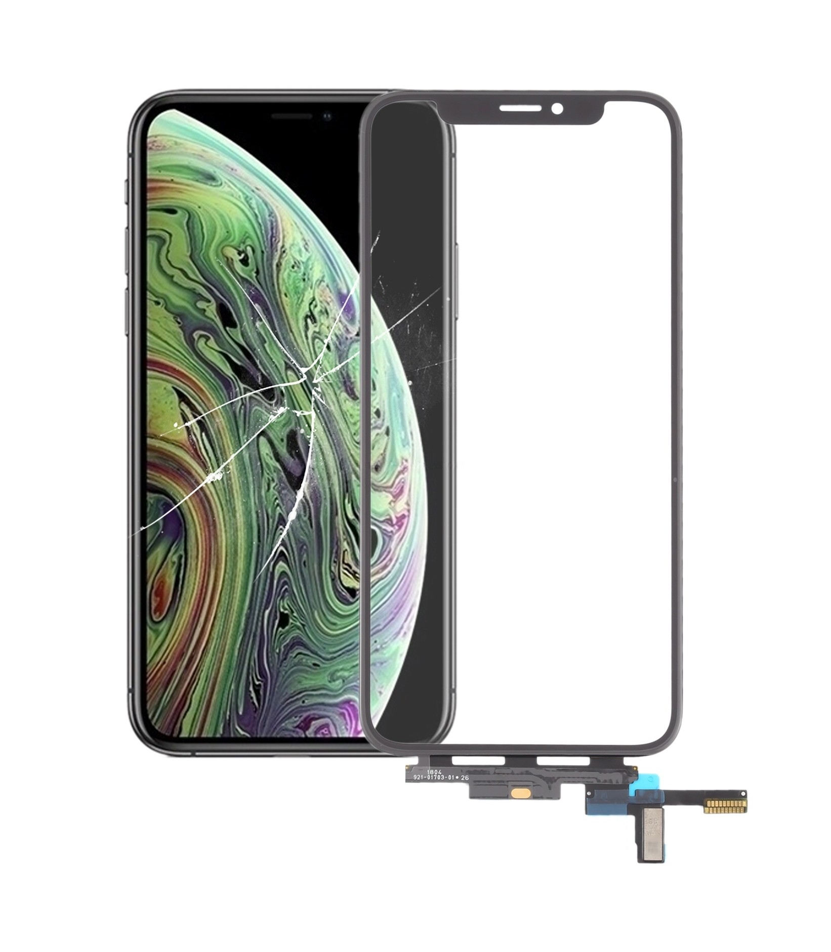 Original Touch Panel With OCA for iPhone XS