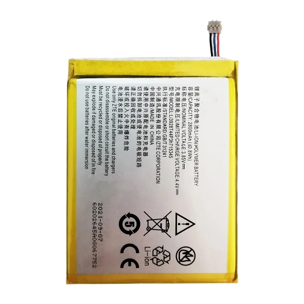 2800mAh LI3820T43P3h715345 for ZTE Grand S Flex Li-Polymer Battery