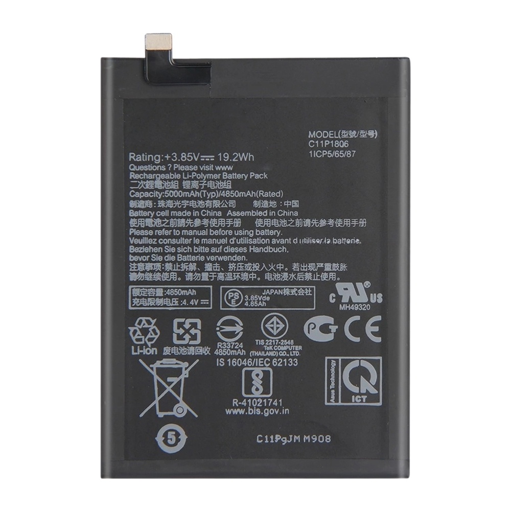 5000mAh C11P1806 for Asus ZenFone 6 ZS630KL Li-Polymer Battery
