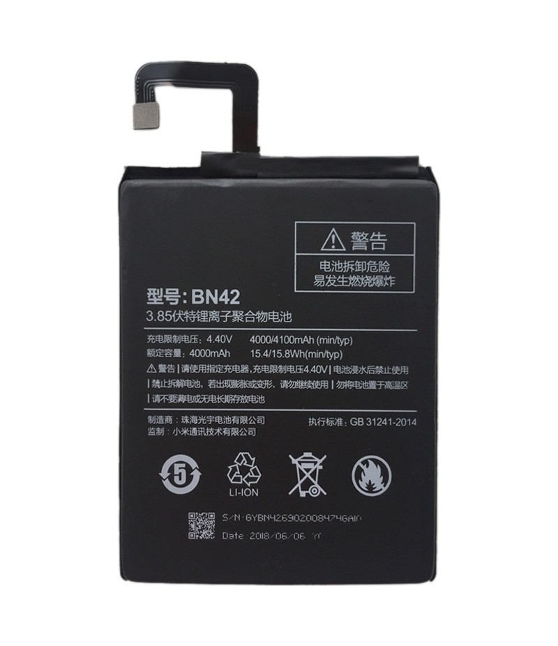 BN42 4000mAh for Xiaomi Redmi 4 Li-Polymer Battery