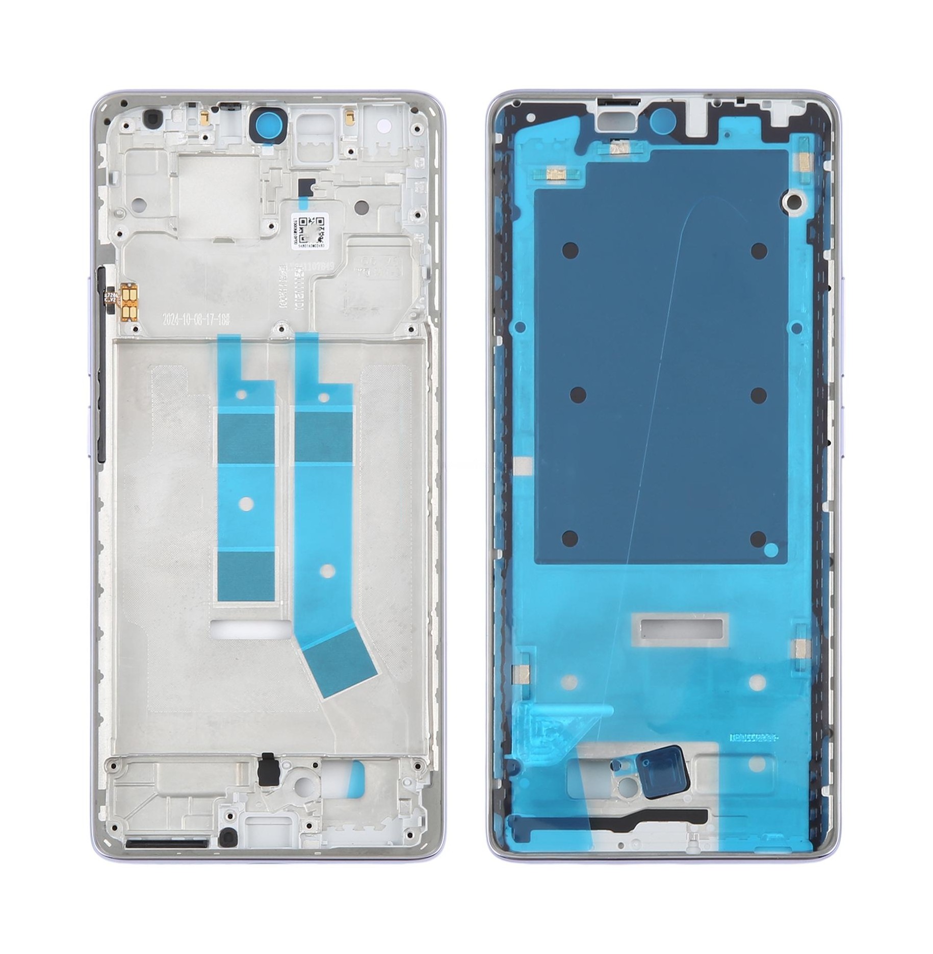 For Xiaomi Redmi Note 14 Pro 4G Original Middle Frame Bezel Plate (Purple)