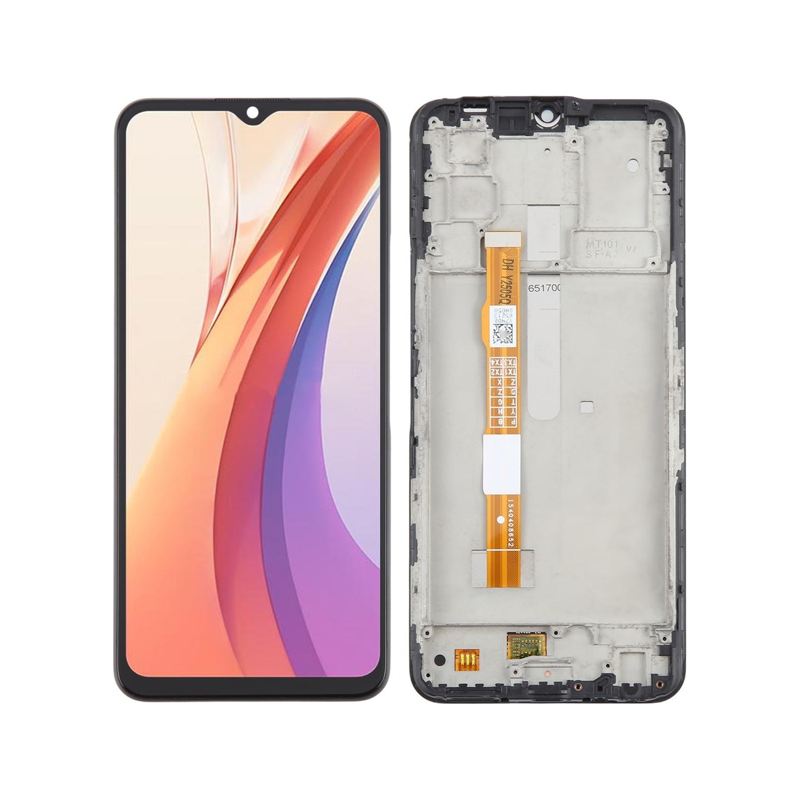 For vivo iQOO Z3 OEM LCD Screen Digitizer Full Assembly with Frame