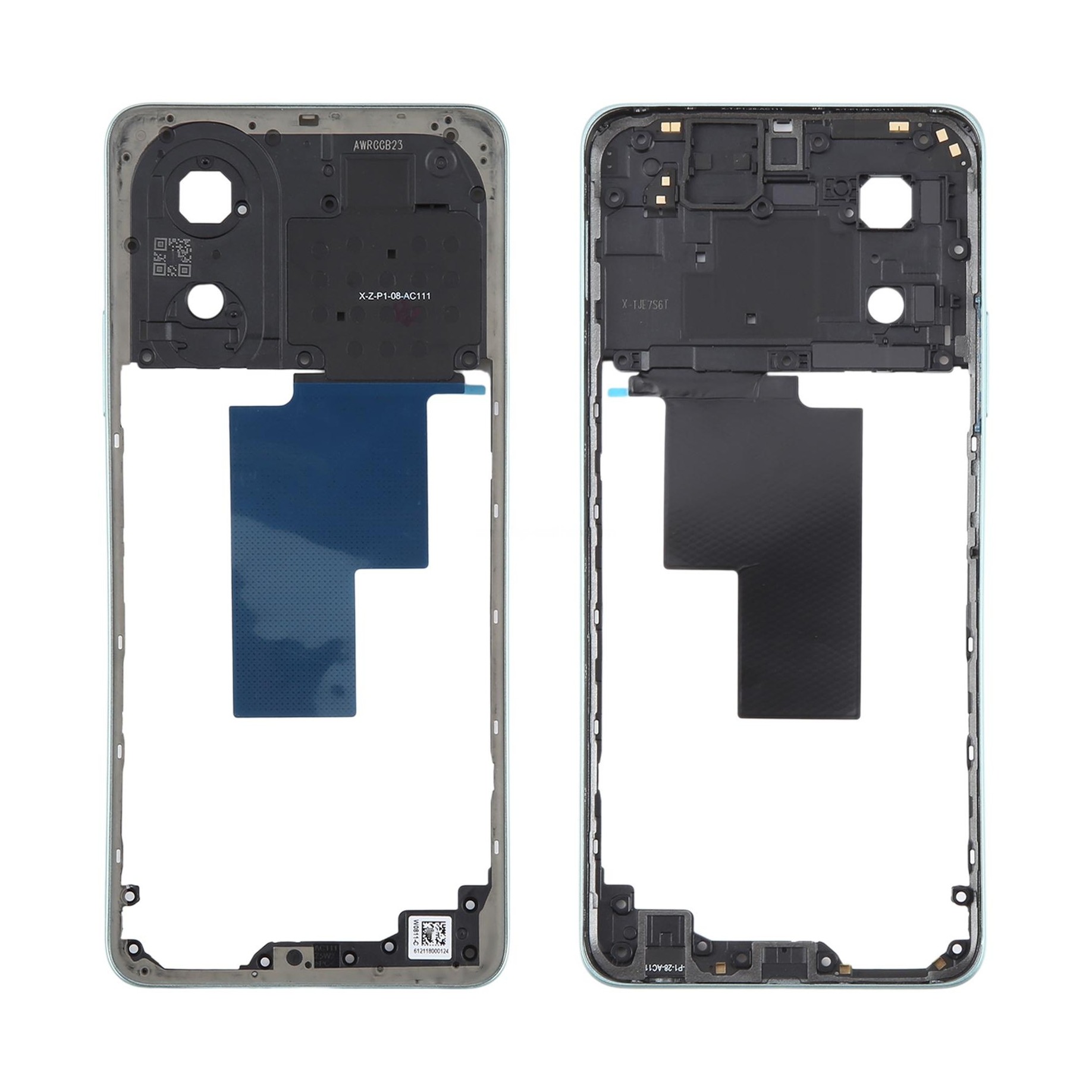 For OPPO A58 4G CPH2577 Original Middle Frame Bezel Plate (Green)