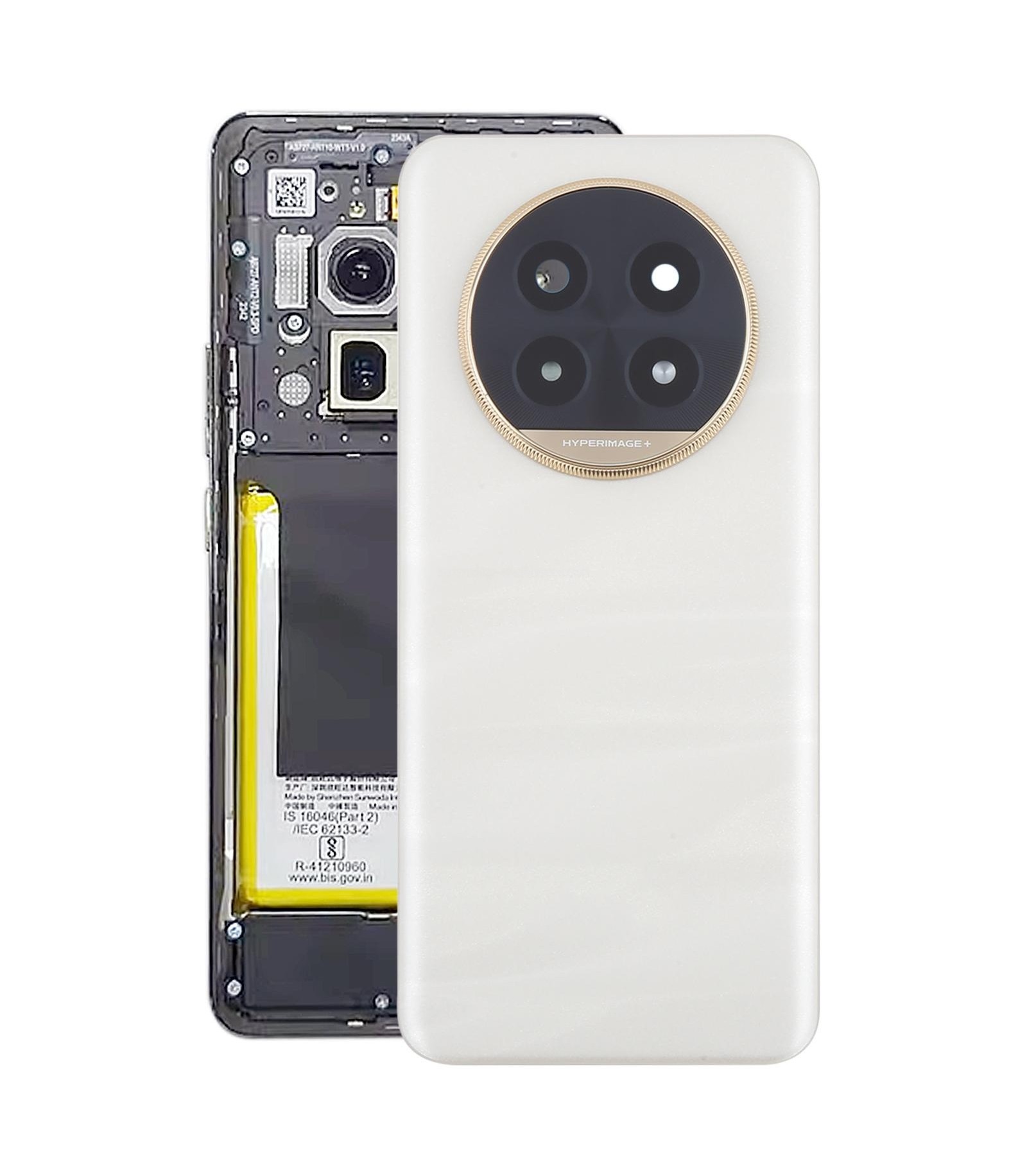 For Realme 13 Pro Original Back Cover with Camera Lens Cover(Gold)