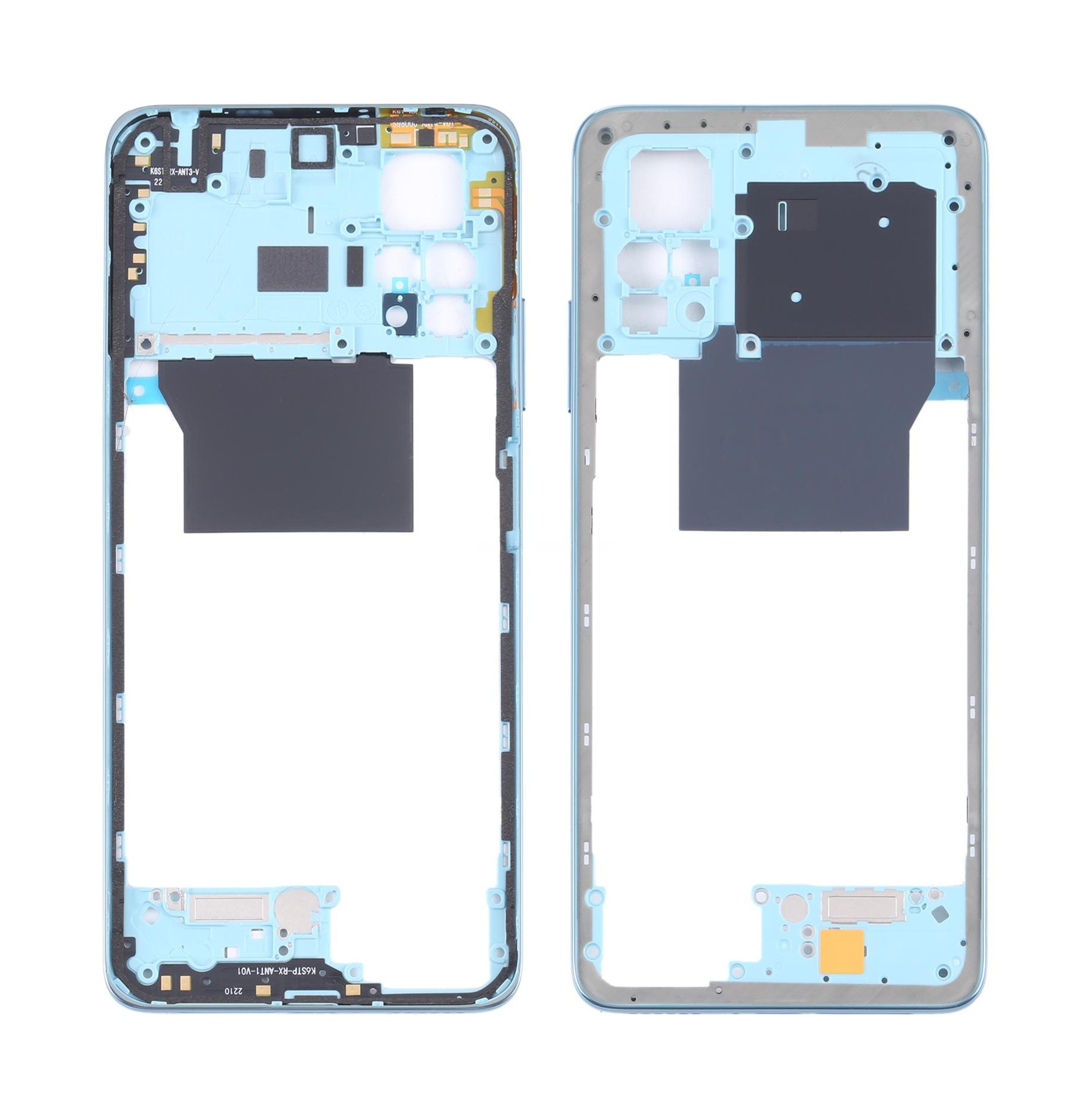 For Xiaomi Redmi Note 11 Pro 5G Middle Frame Bezel Plate (Blue)