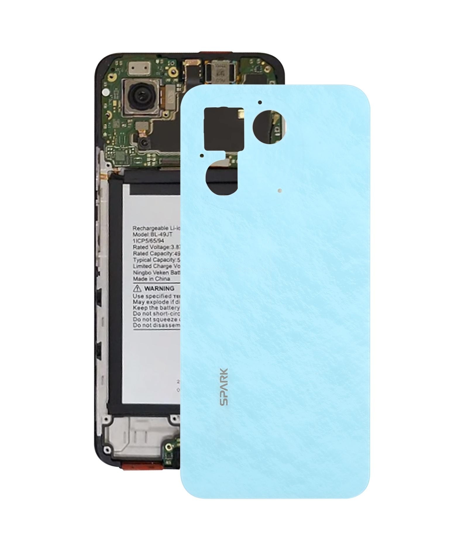 For Tecno Spark 30 5G KL8 Original Back Cover(Blue)