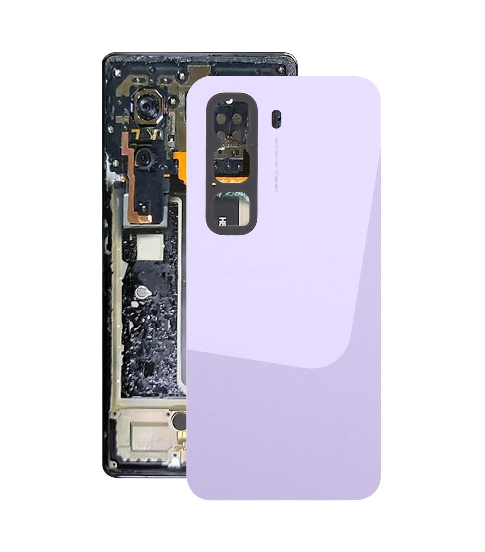 For Infinix Hot 50 5G X6720 Original Back Cover(Purple)