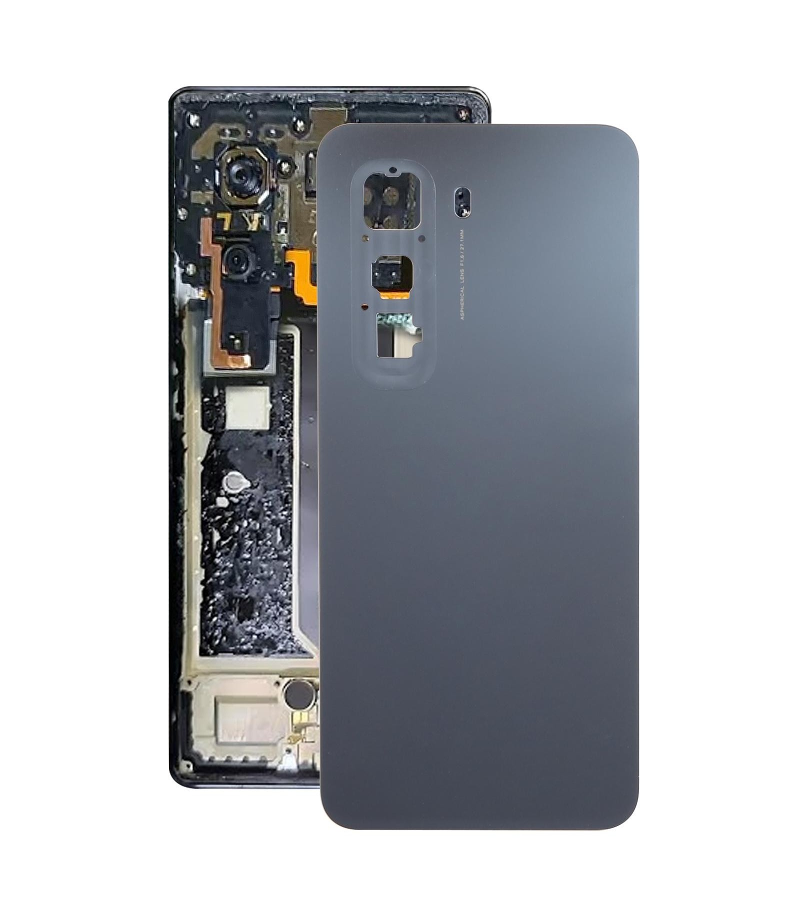 For Infinix Hot 50 Pro 4G X6881 Original Back Cover(Black)