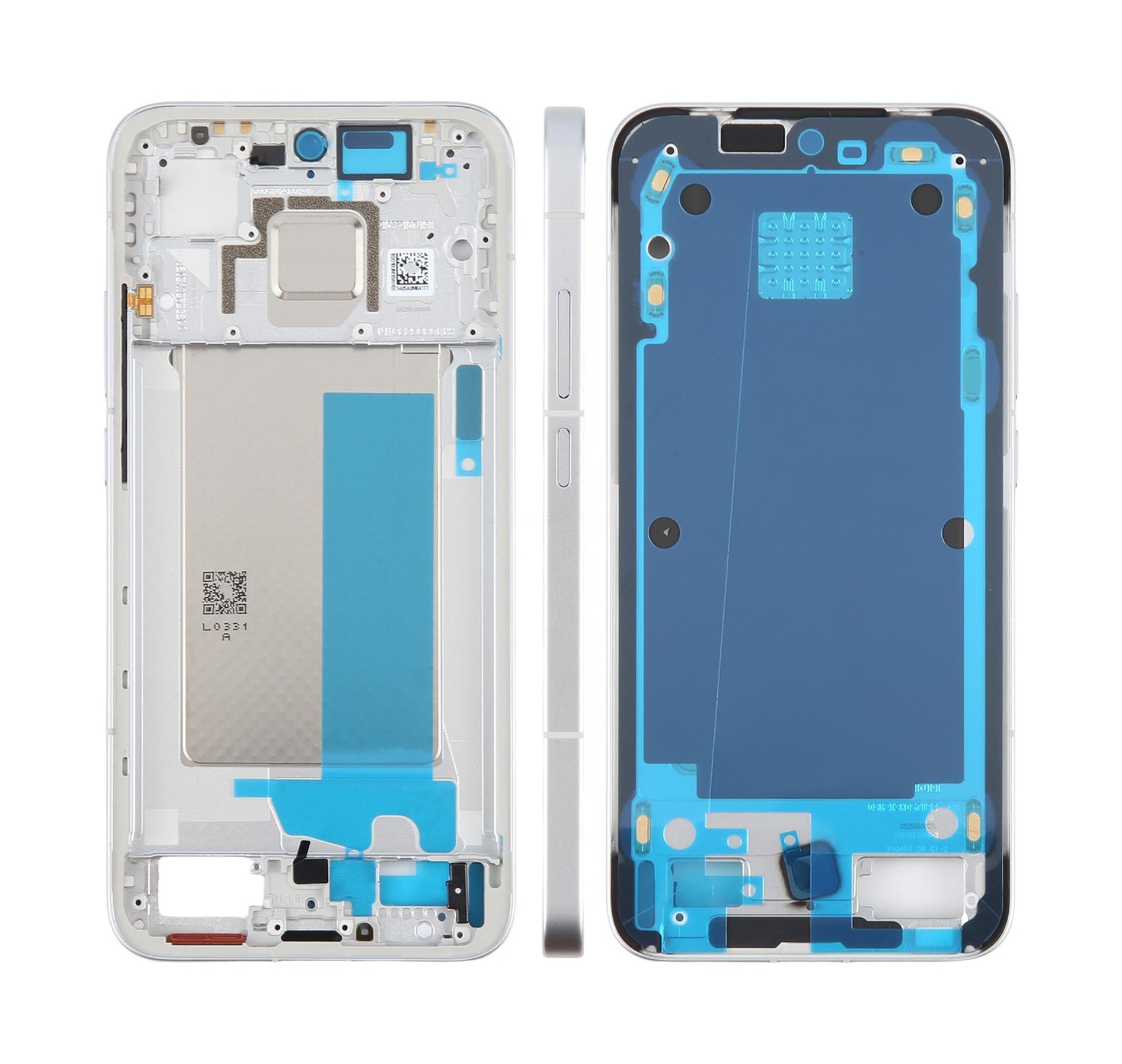 For Xiaomi Poco F7 Original Front Housing LCD Frame Bezel Plate (Silver)