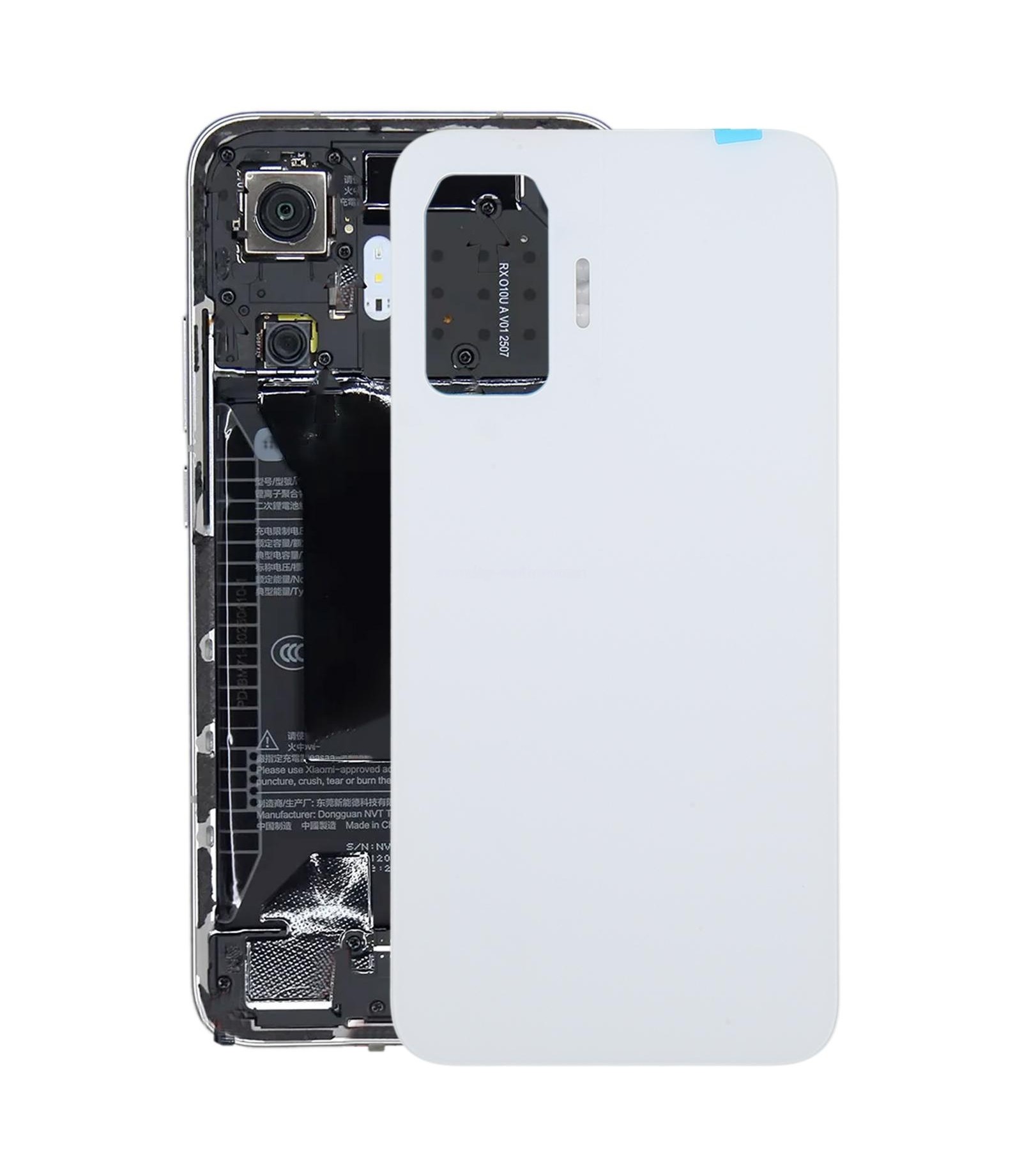 For Xiaomi Redmi Turbo 4 Pro Original Back Cover(White)