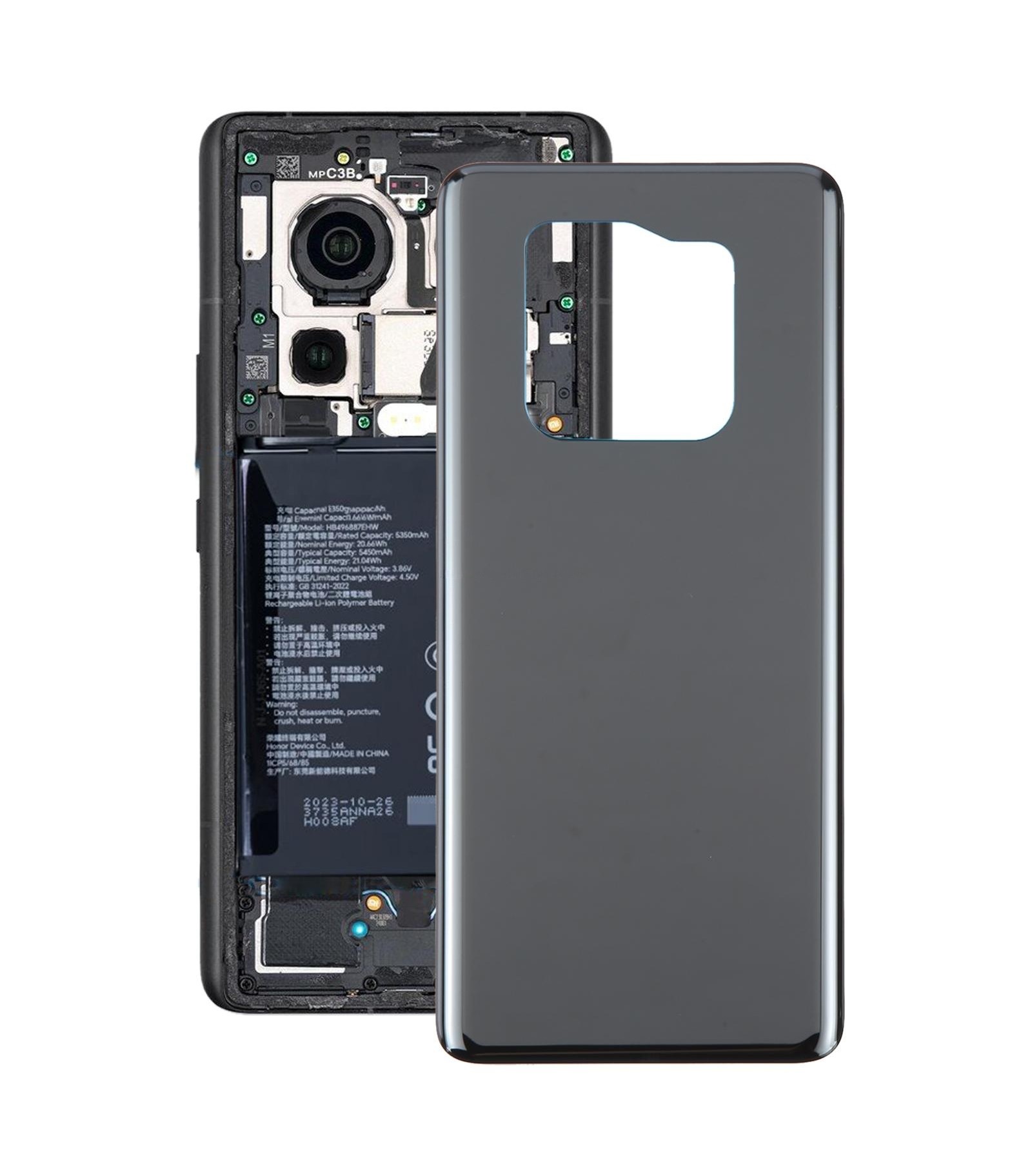 For Xiaomi Redmi Note 14 Pro+ 5G India Original Back Cover(Black)