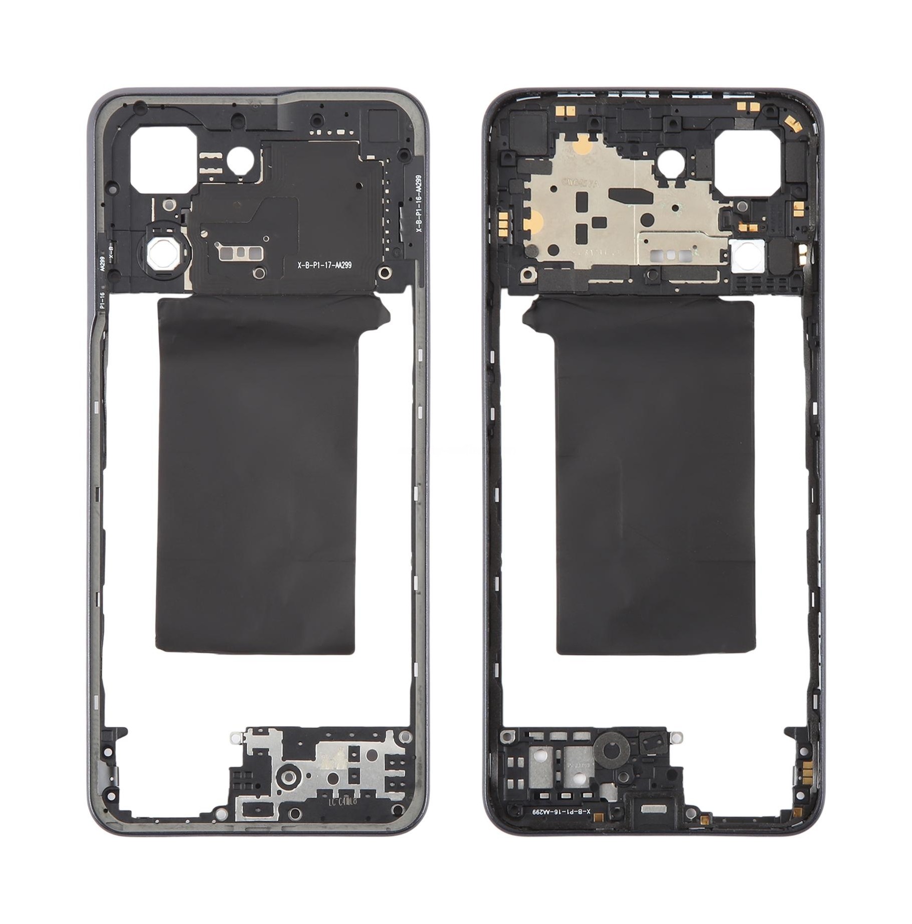 For OPPO Reno8 5G CPH2359 Original Middle Frame Bezel Plate (Black)