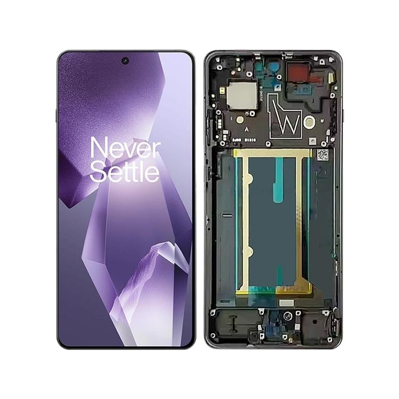 For OnePlus Ace 5 Pro PKR110 Original LCD Screen Digitizer Full Assembly with Frame (Black)