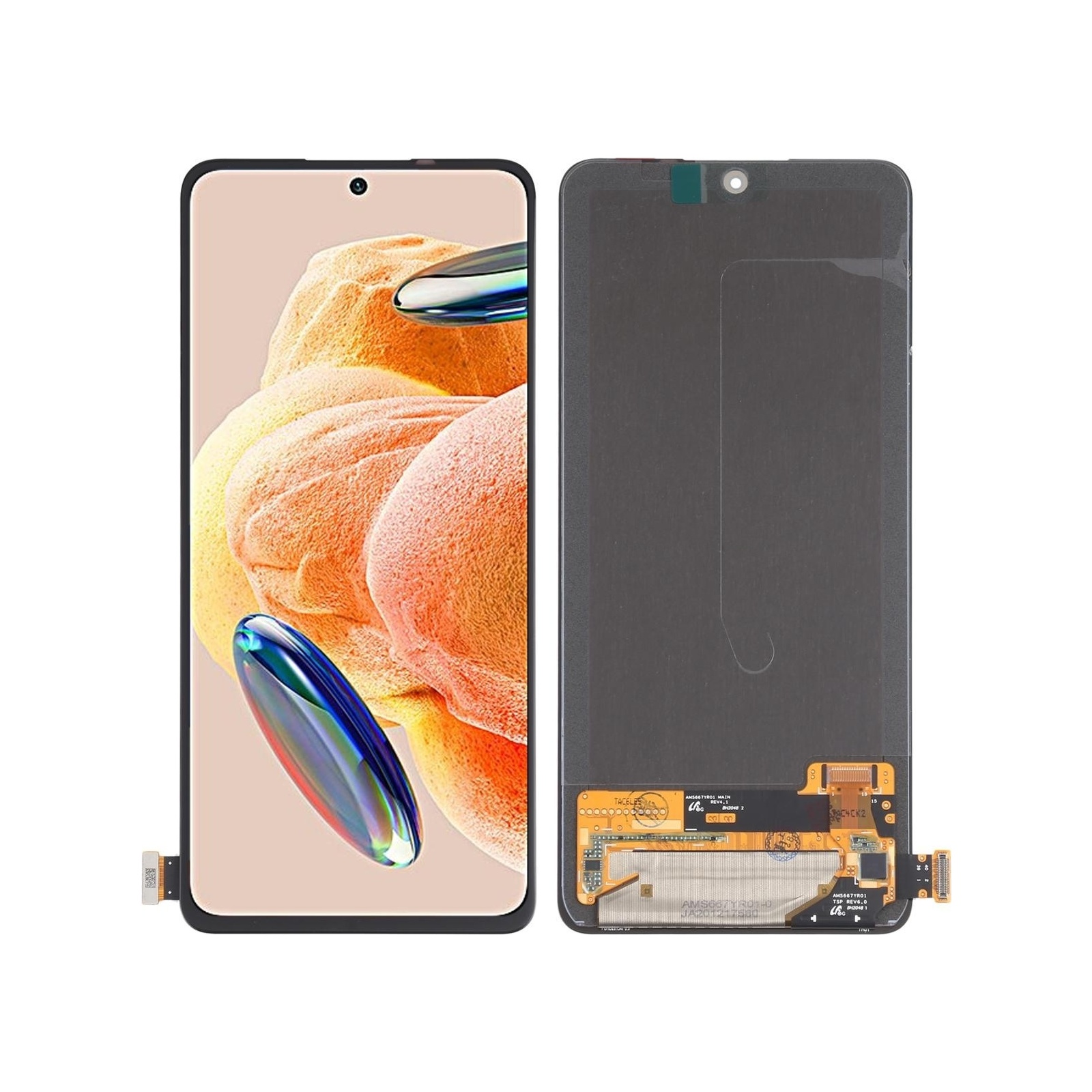For Xiaomi Redmi Note 12 Pro 4G Original AMOLED LCD Screen For with Digitizer Full Assembly